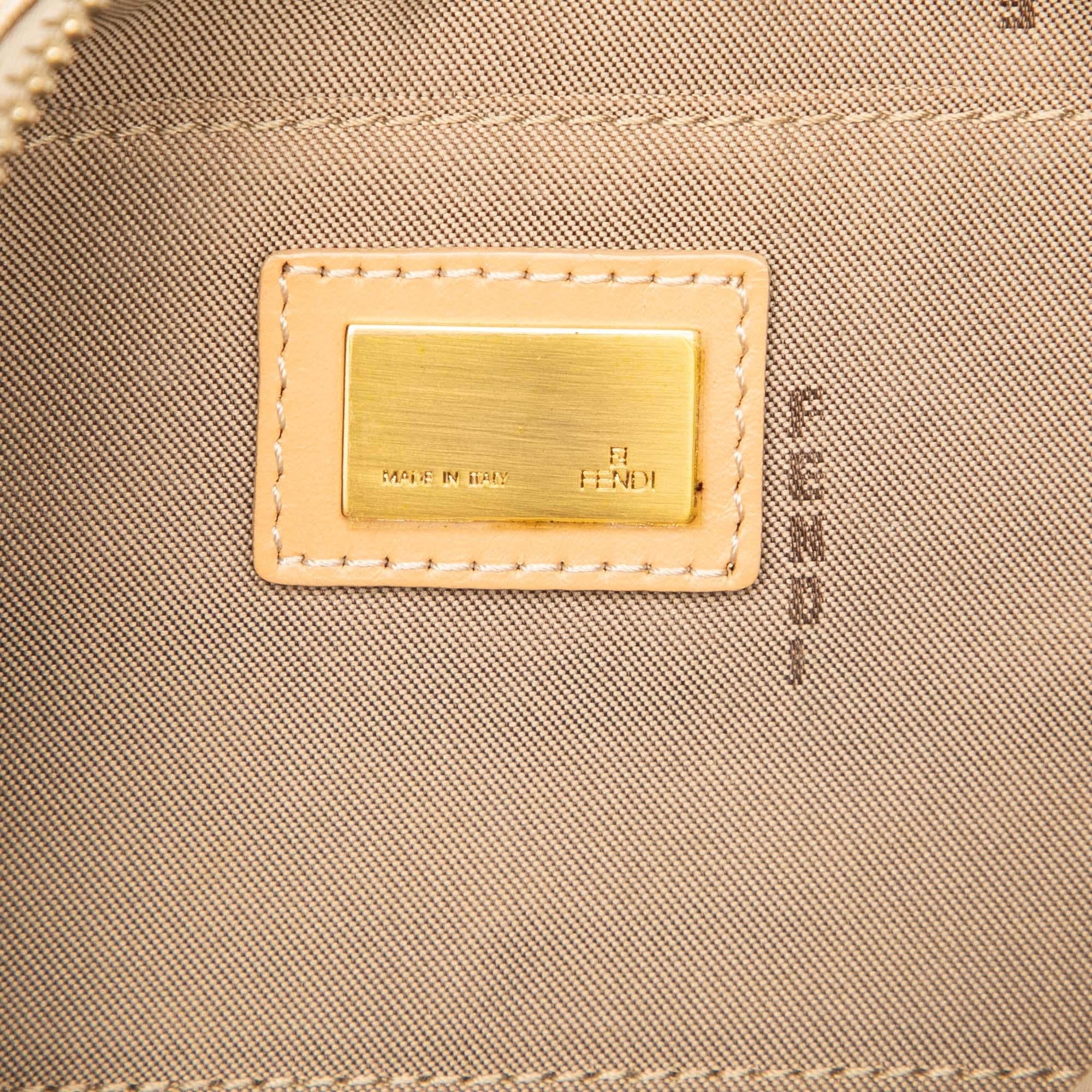 Fendi Zucchino Canvas Pochette