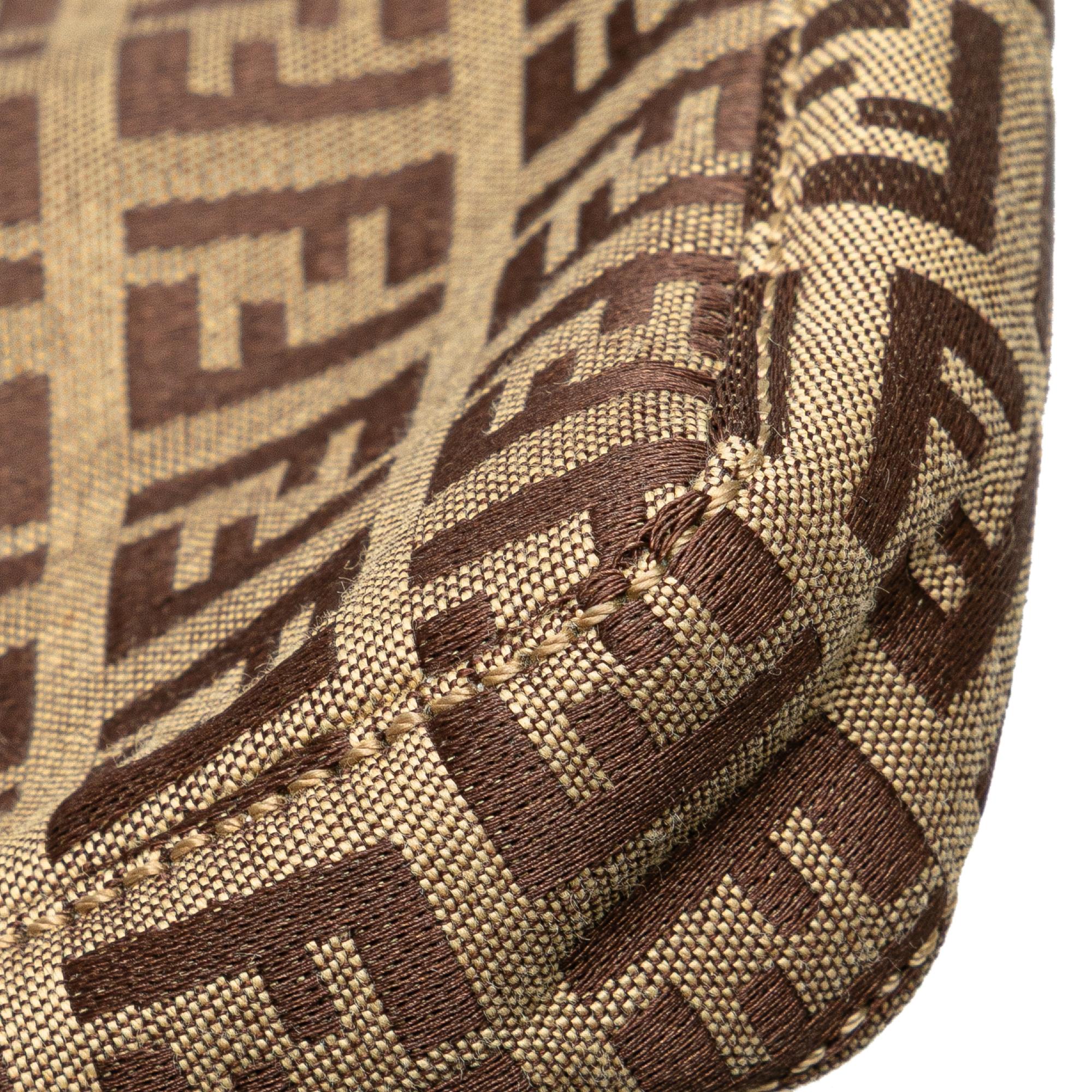 Fendi Zucchino Canvas Pochette
