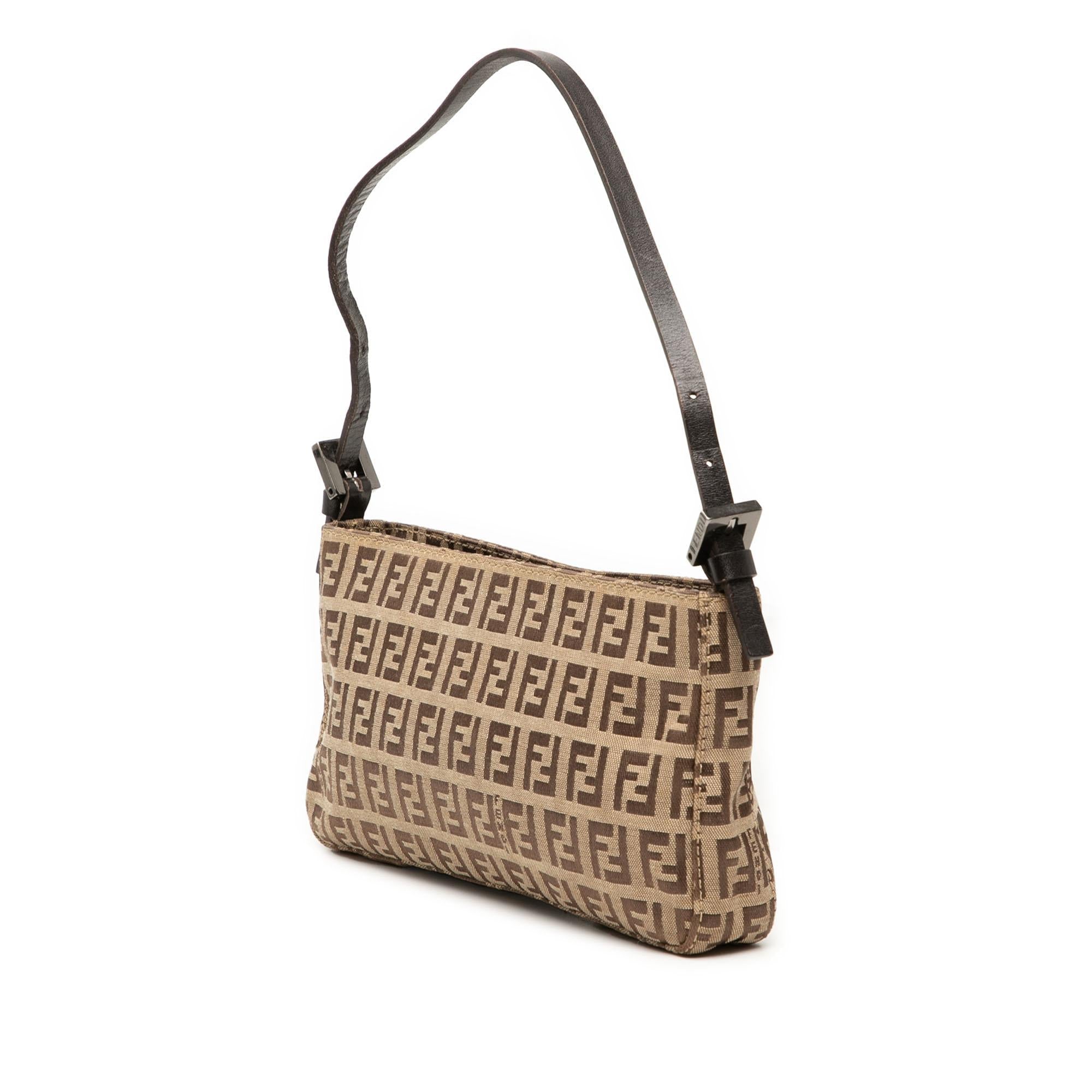 Fendi Zucchino Canvas Pochette