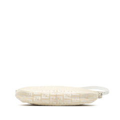 Fendi Zucchino Canvas Shoulder Bag