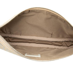 Fendi Zucchino Canvas Shoulder Bag