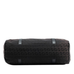 Fendi Zucchino Canvas Shoulder Bag