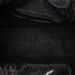 Fendi Zucchino Canvas Shoulder Bag