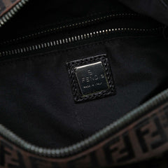 Fendi Zucchino Canvas Shoulder Bag