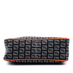 Fendi Zucchino Canvas Shoulder Bag