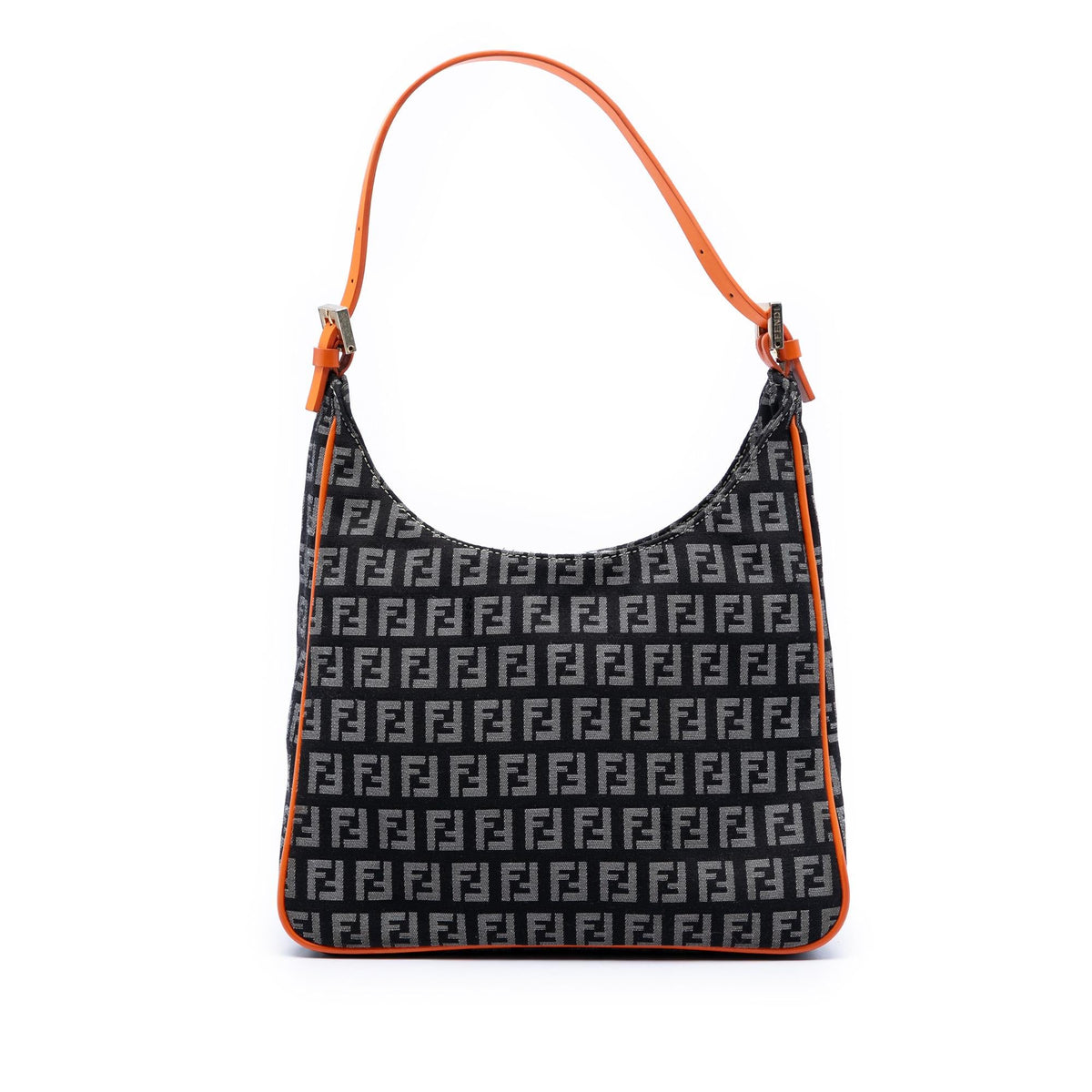 Fendi Zucchino Canvas Shoulder Bag