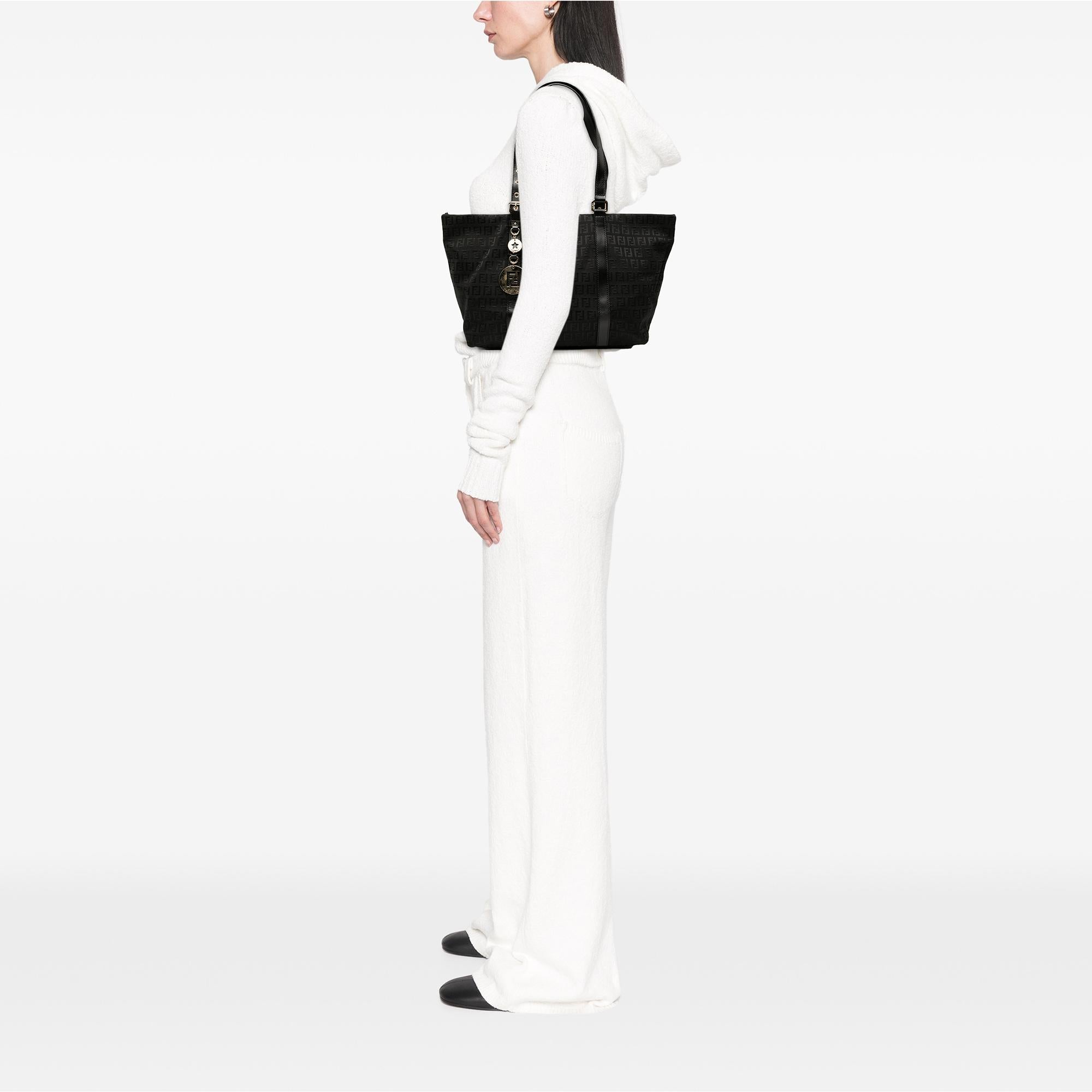 Fendi Zucchino Canvas Superstar Tote
