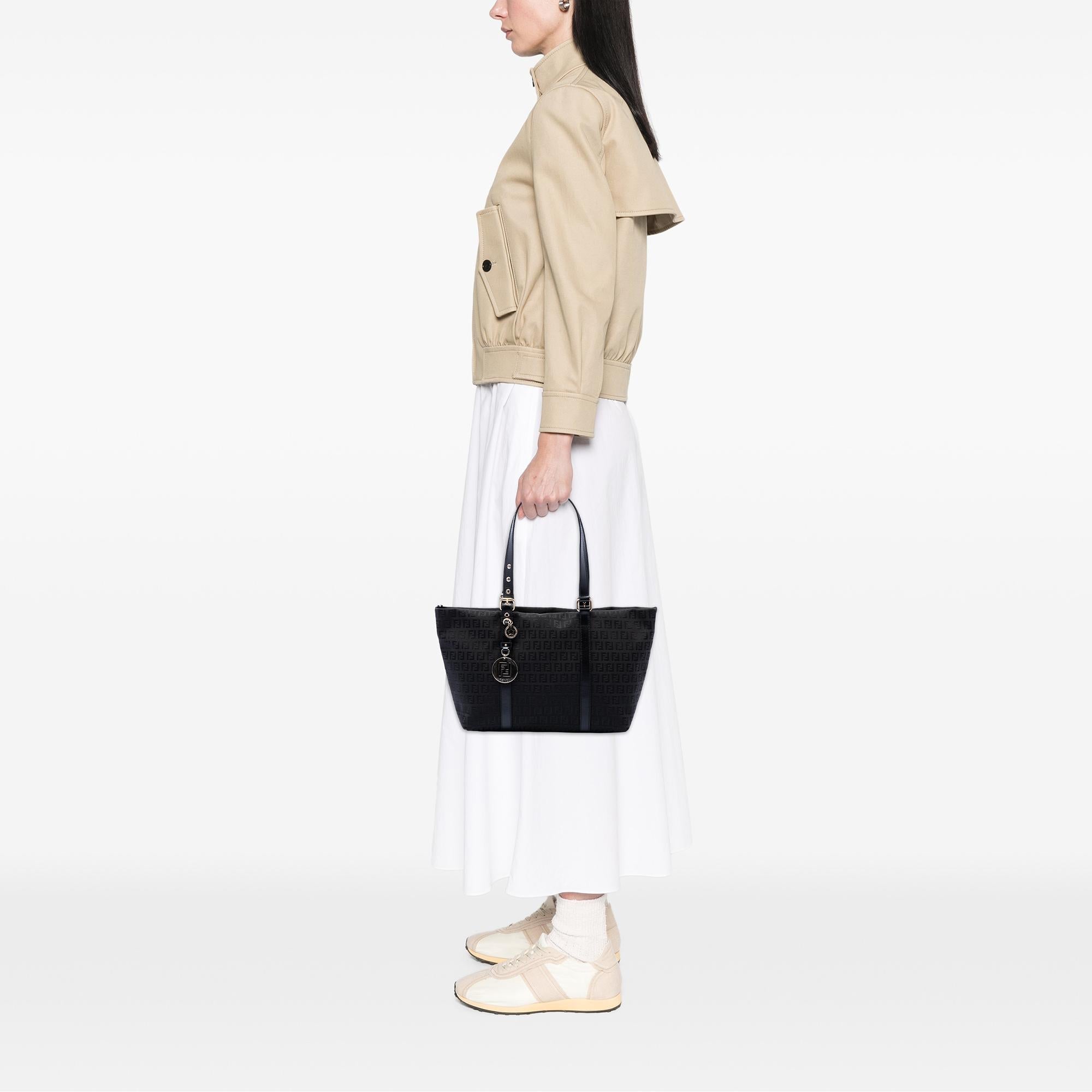 Fendi Zucchino Canvas Superstar Tote