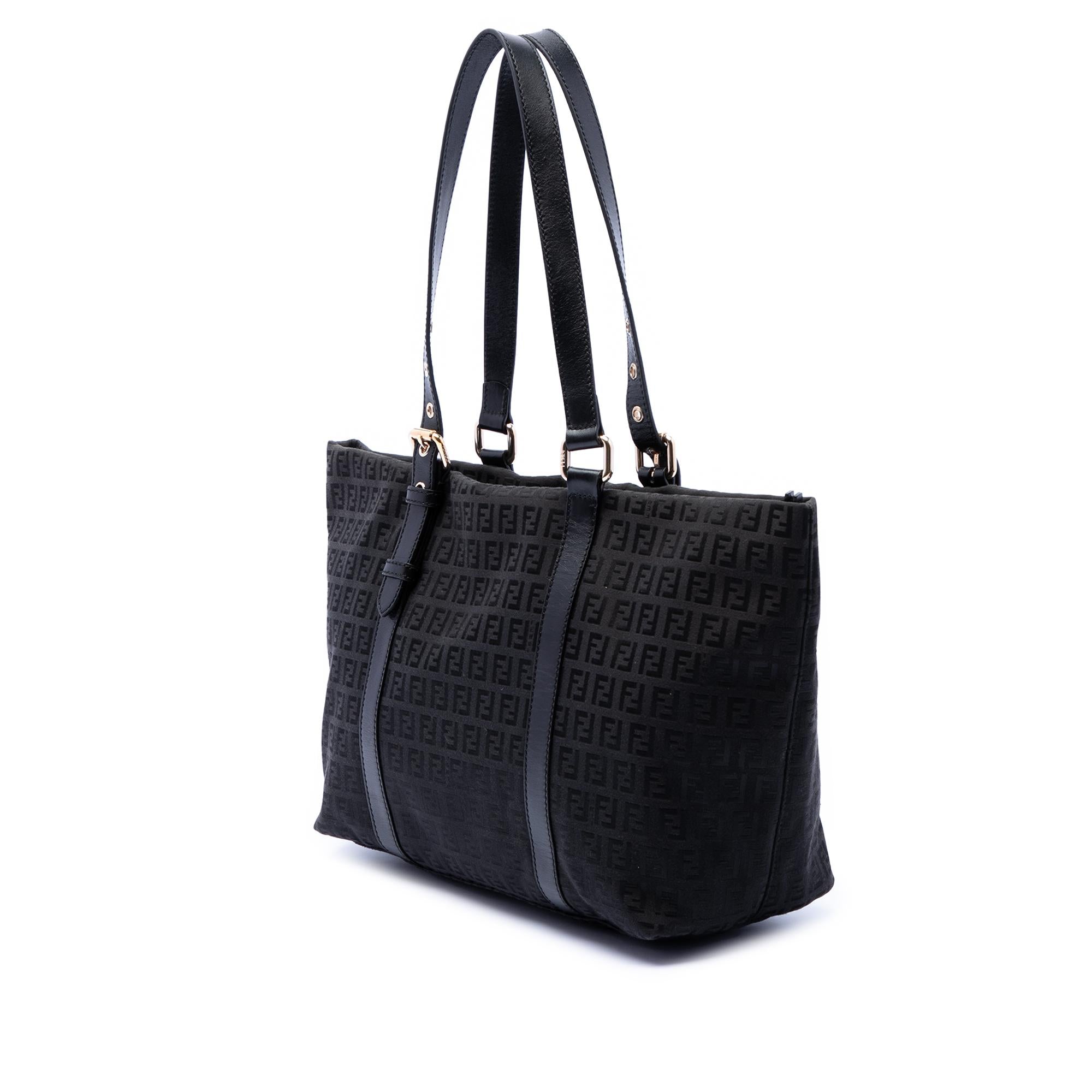 Fendi Zucchino Canvas Superstar Tote