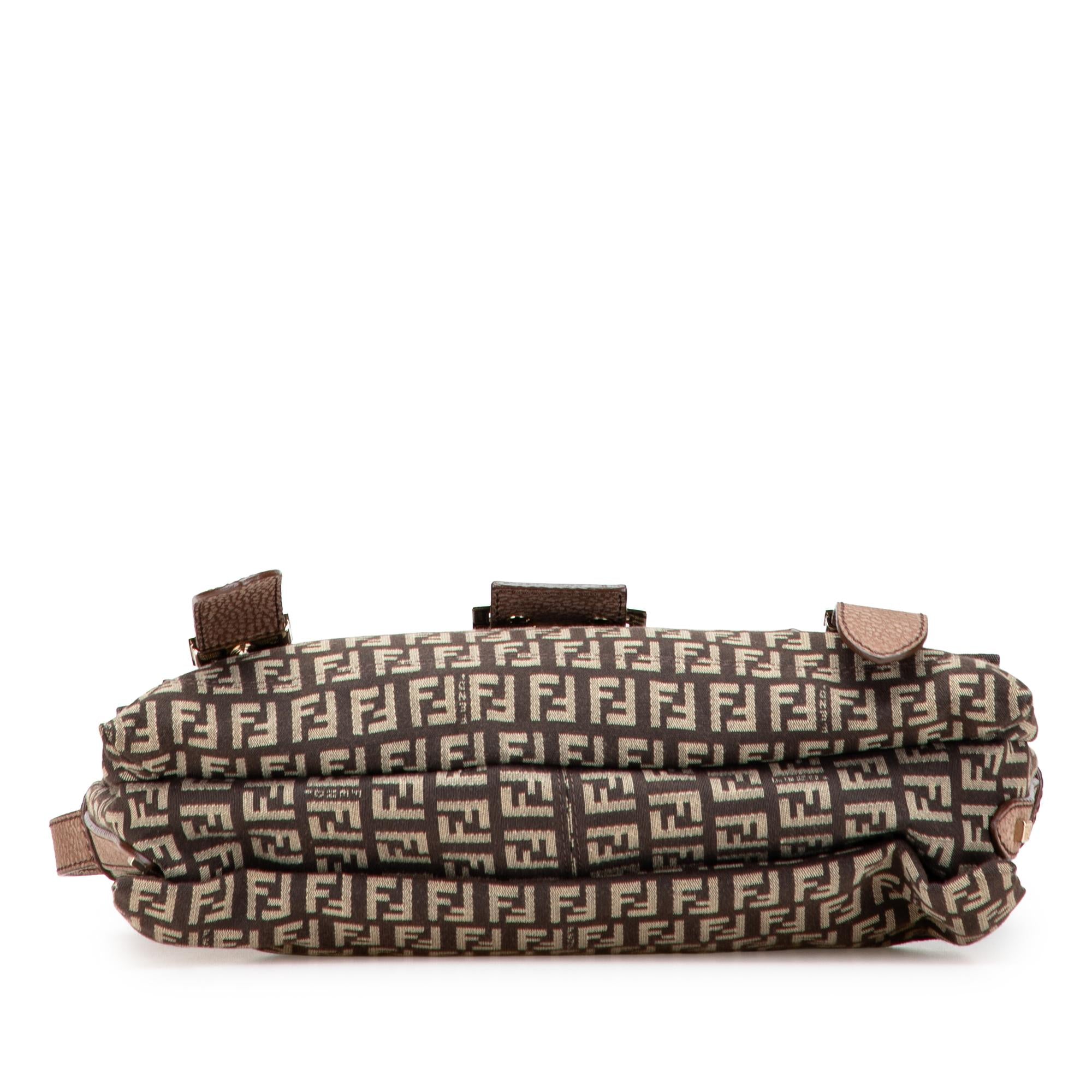 Fendi Zucchino Canvas Sweety Crossbody
