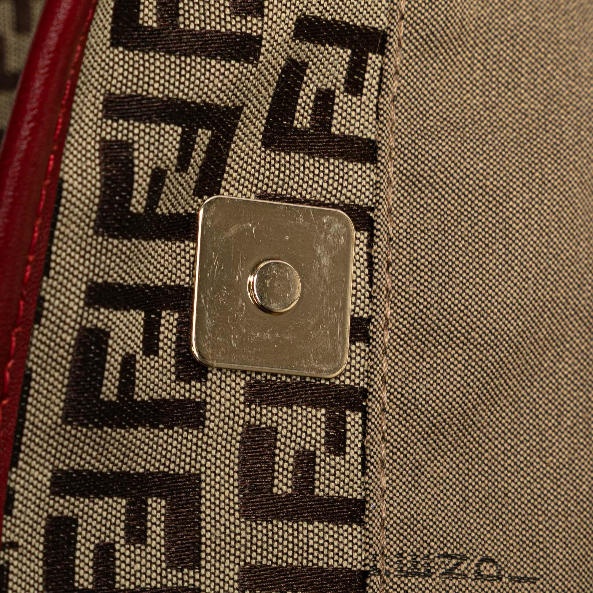 Fendi Zucchino Canvas Tote