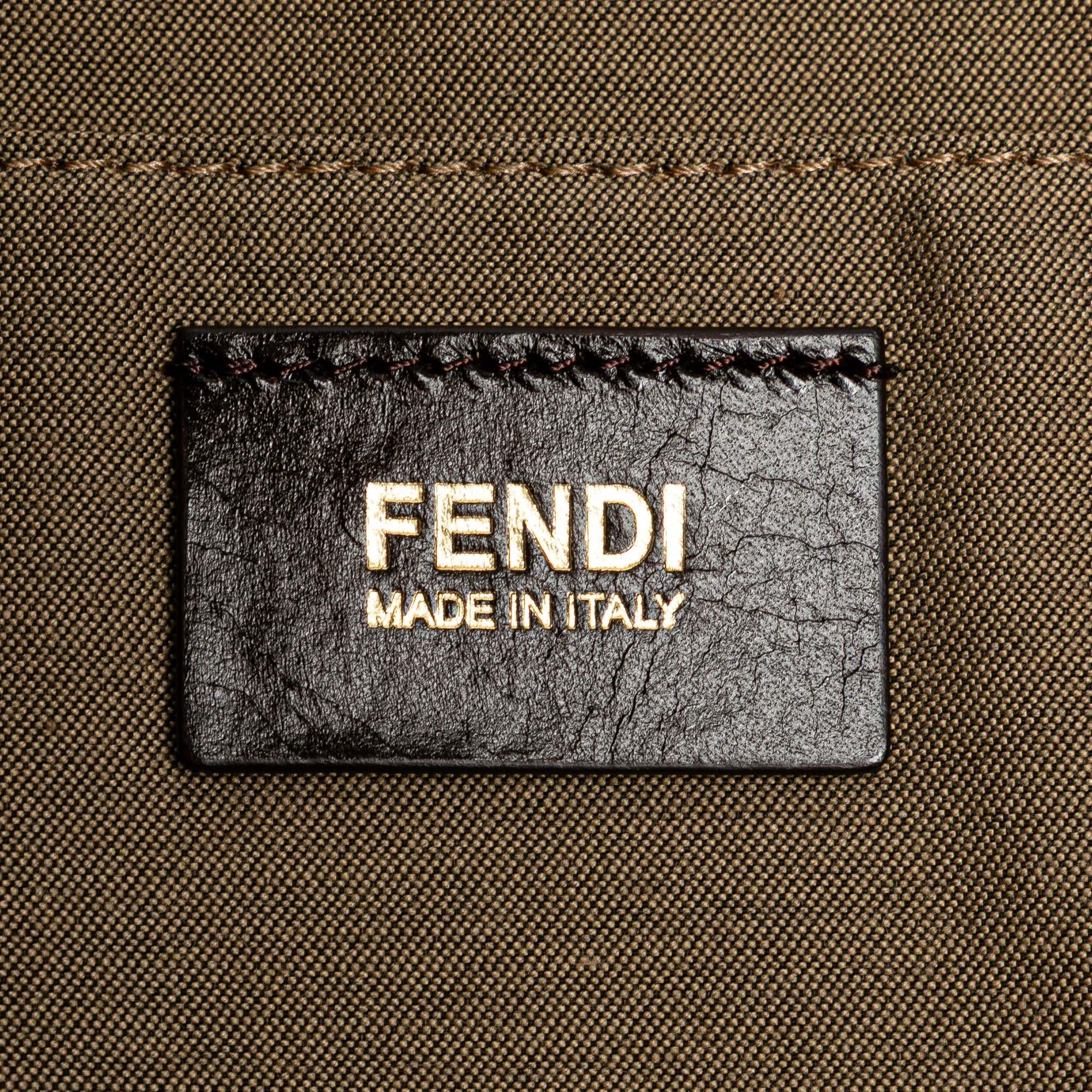 Fendi Zucchino Canvas Tote