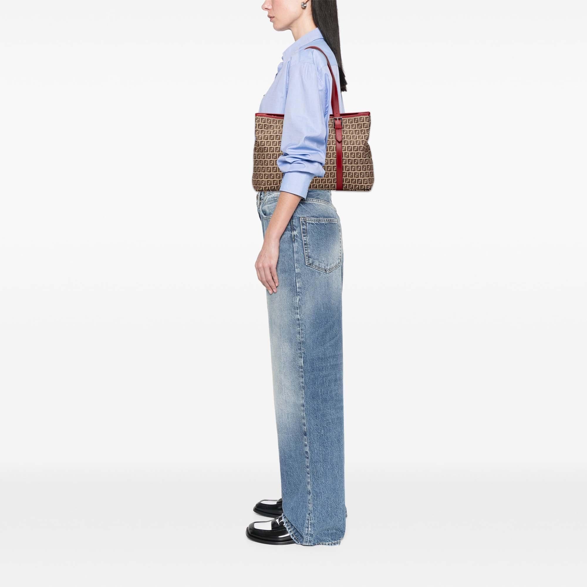 Fendi Zucchino Canvas Tote