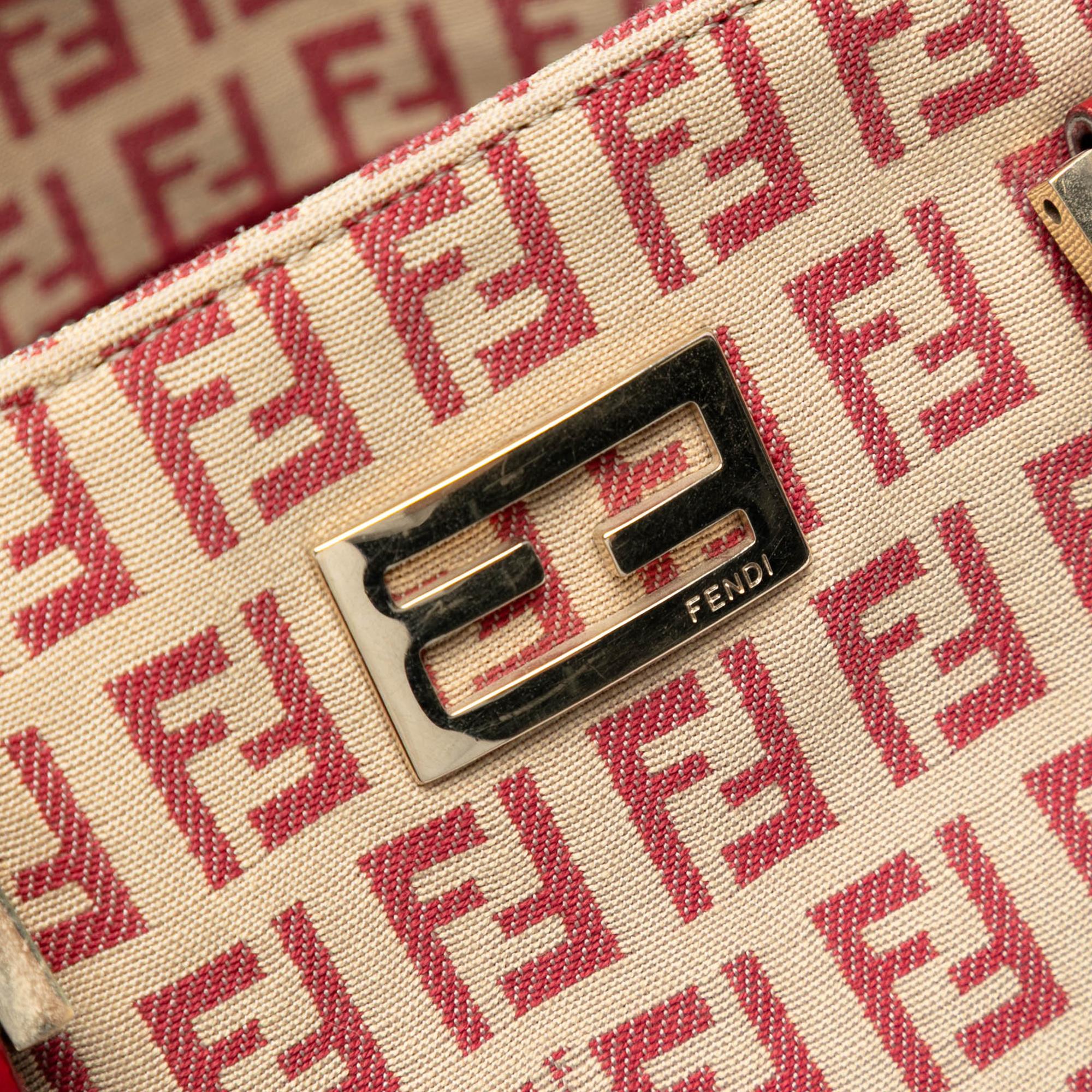 Fendi Zucchino Canvas Tote