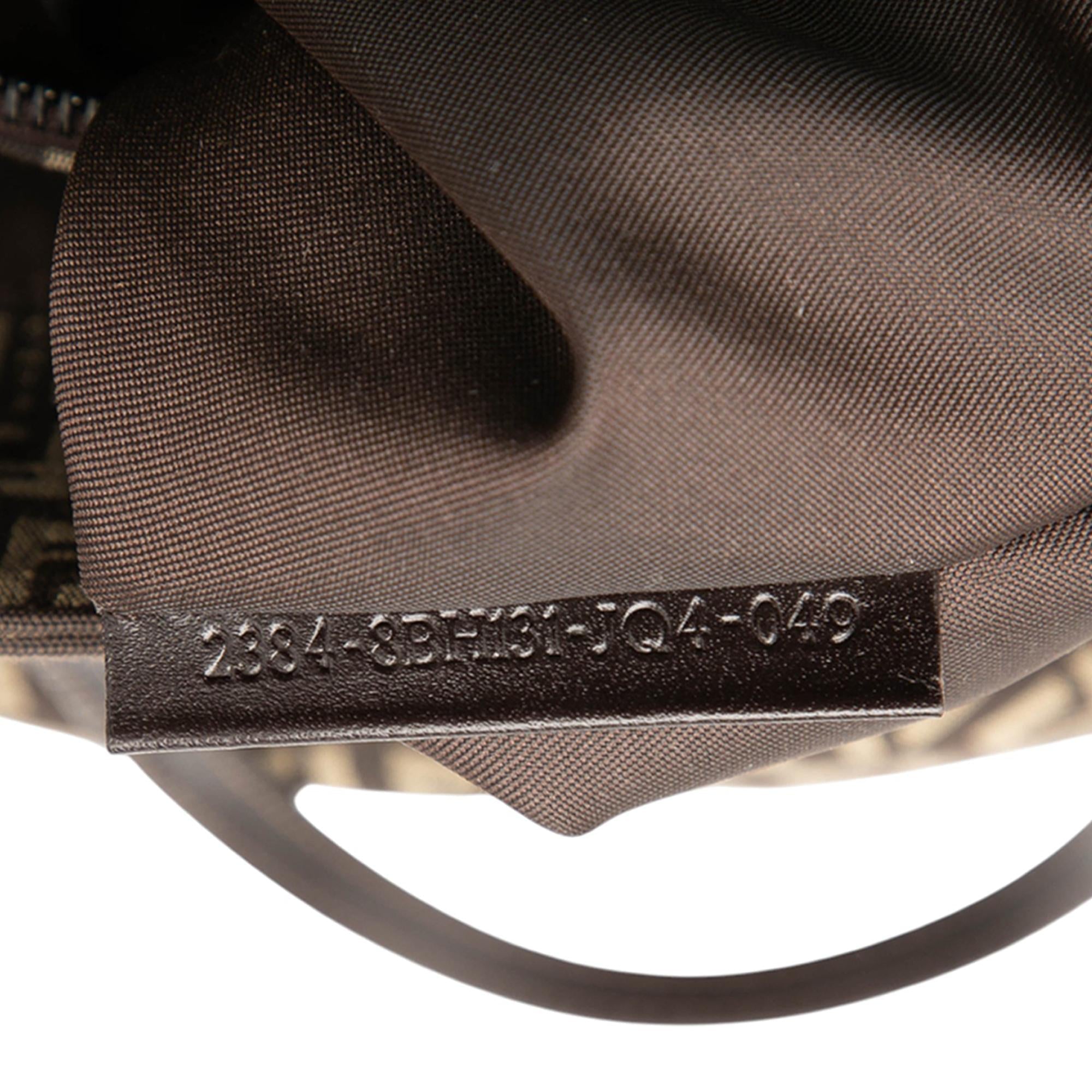 Fendi Zucchino Canvas Tote