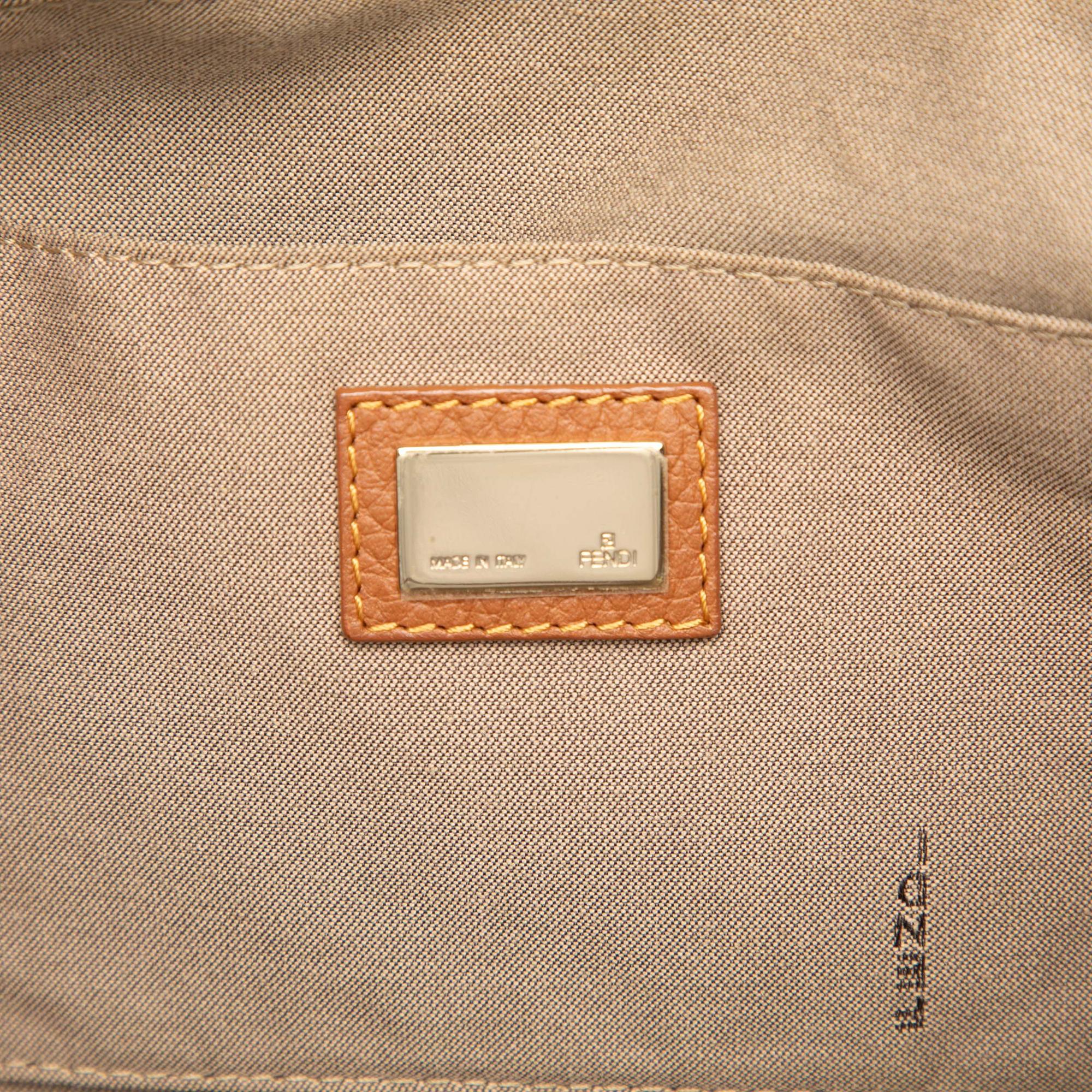 Fendi Zucchino Canvas Tote