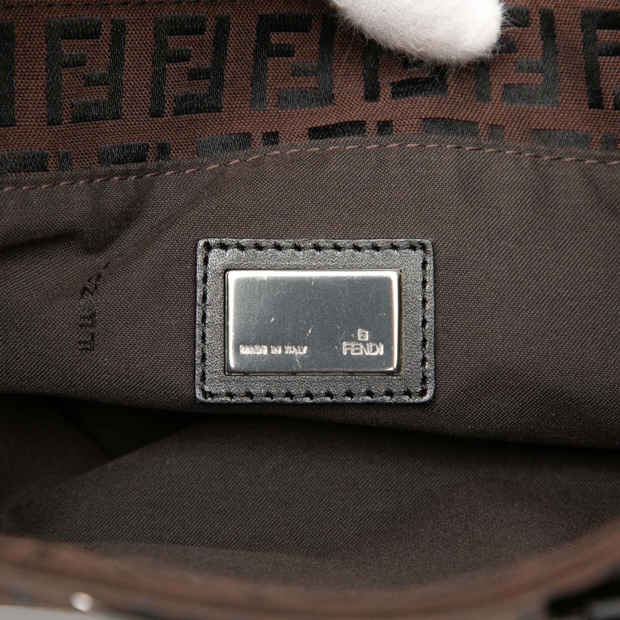 Fendi Zucchino Canvas Tote