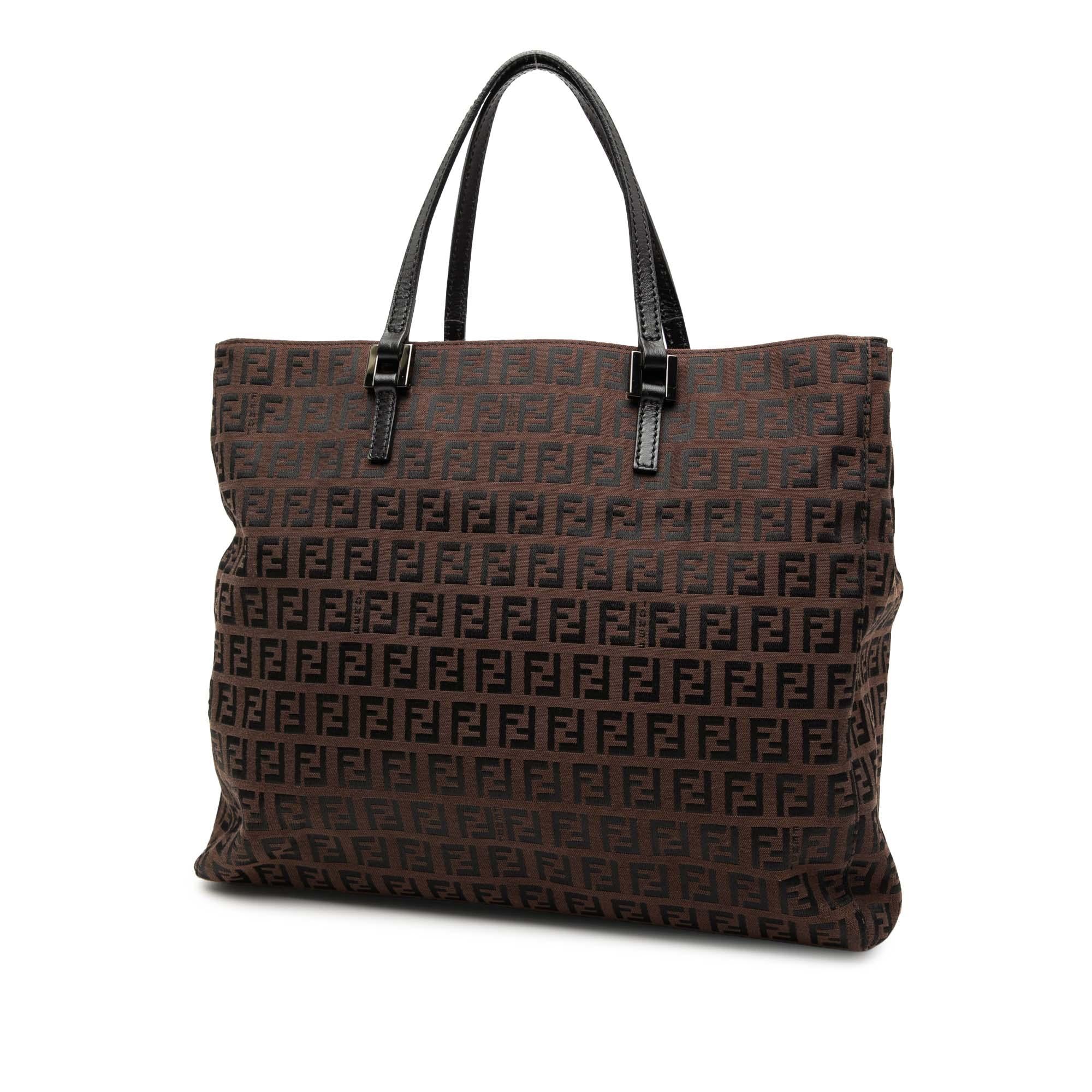 Fendi Zucchino Canvas Tote