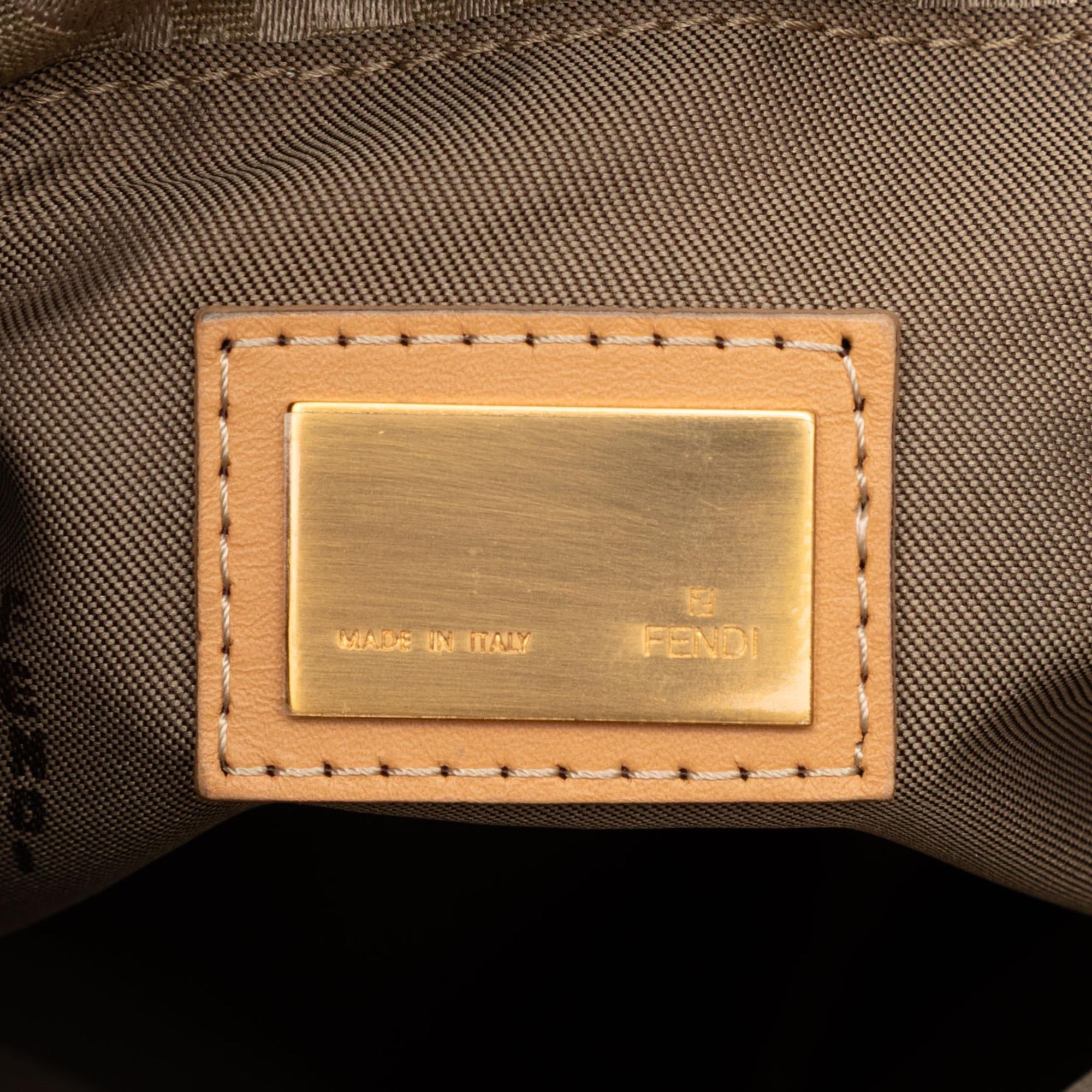 Fendi Zucchino Canvas Tote