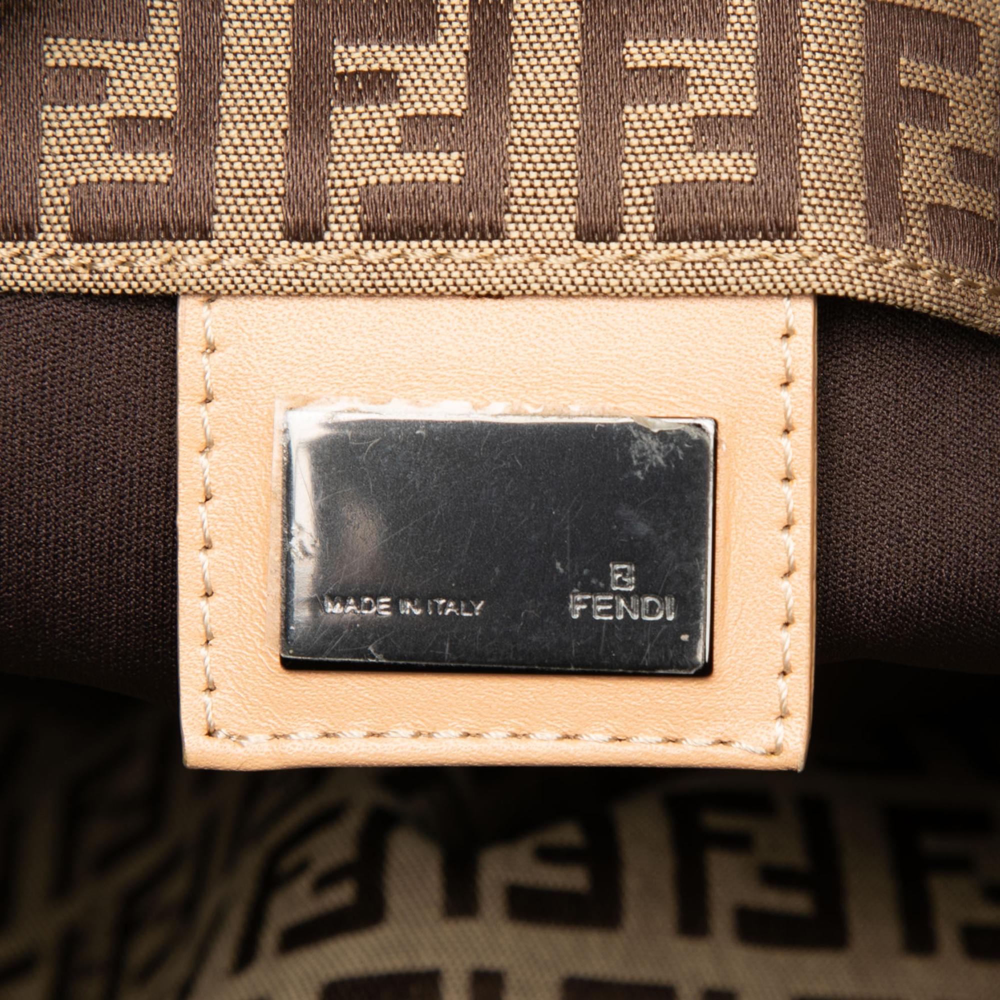 Fendi Zucchino Canvas Tote