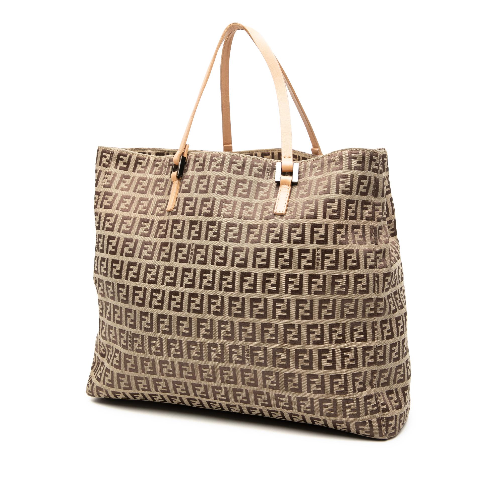 Fendi Zucchino Canvas Tote