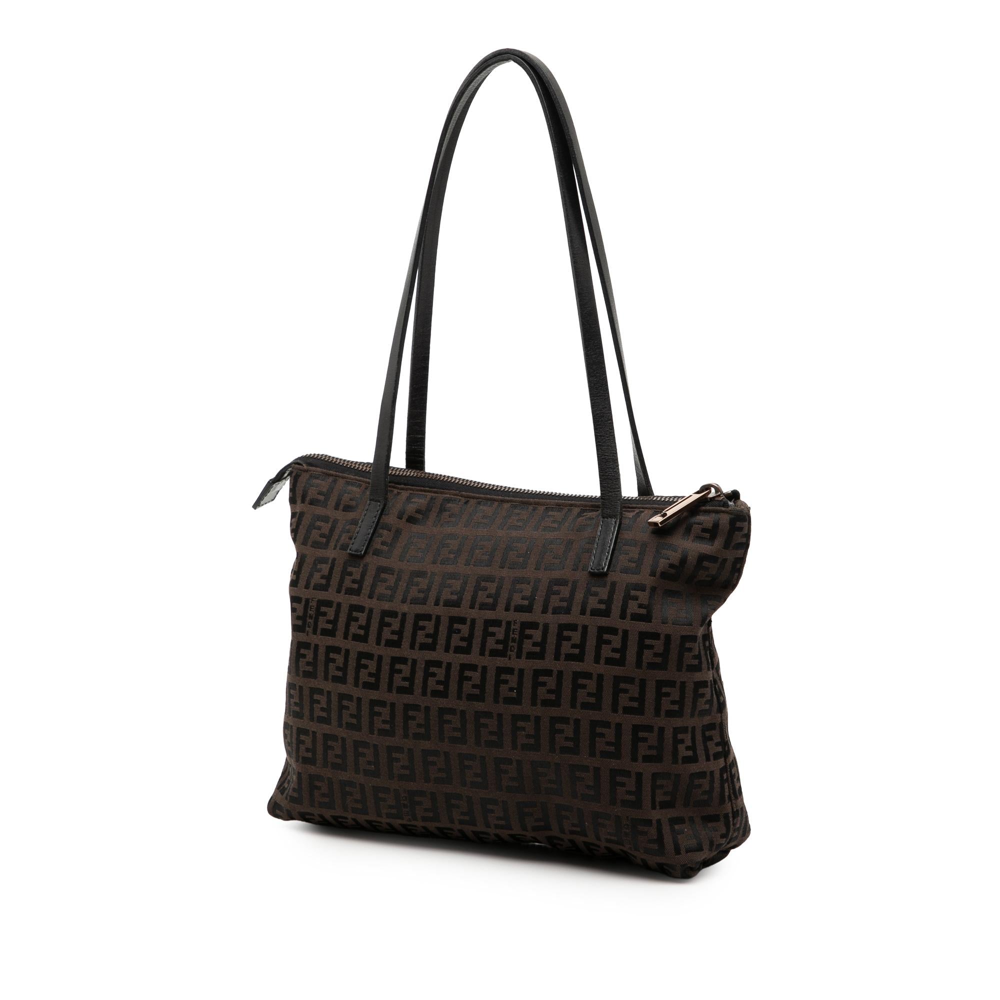Fendi Zucchino Canvas Tote