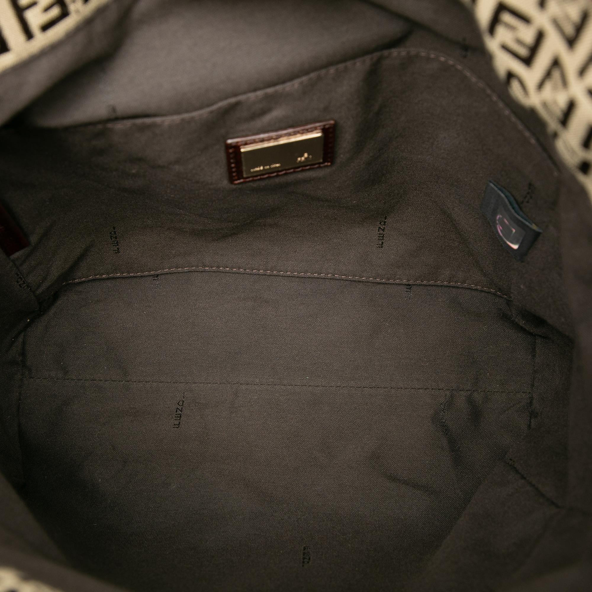 Fendi Zucchino Canvas Tote