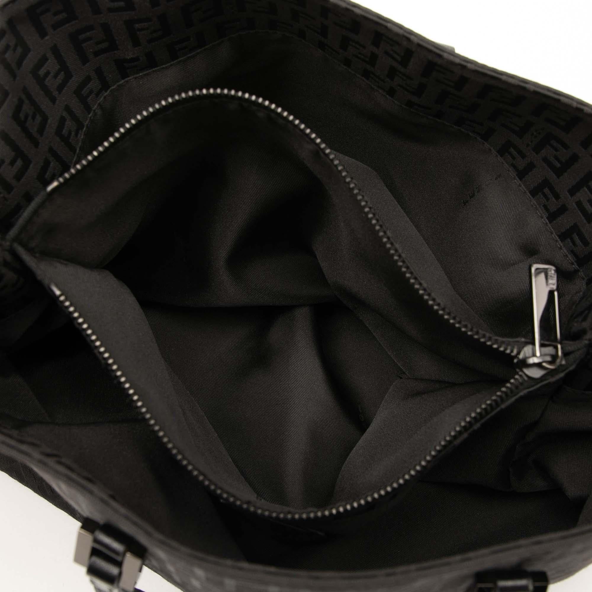 Fendi Zucchino Canvas Tote