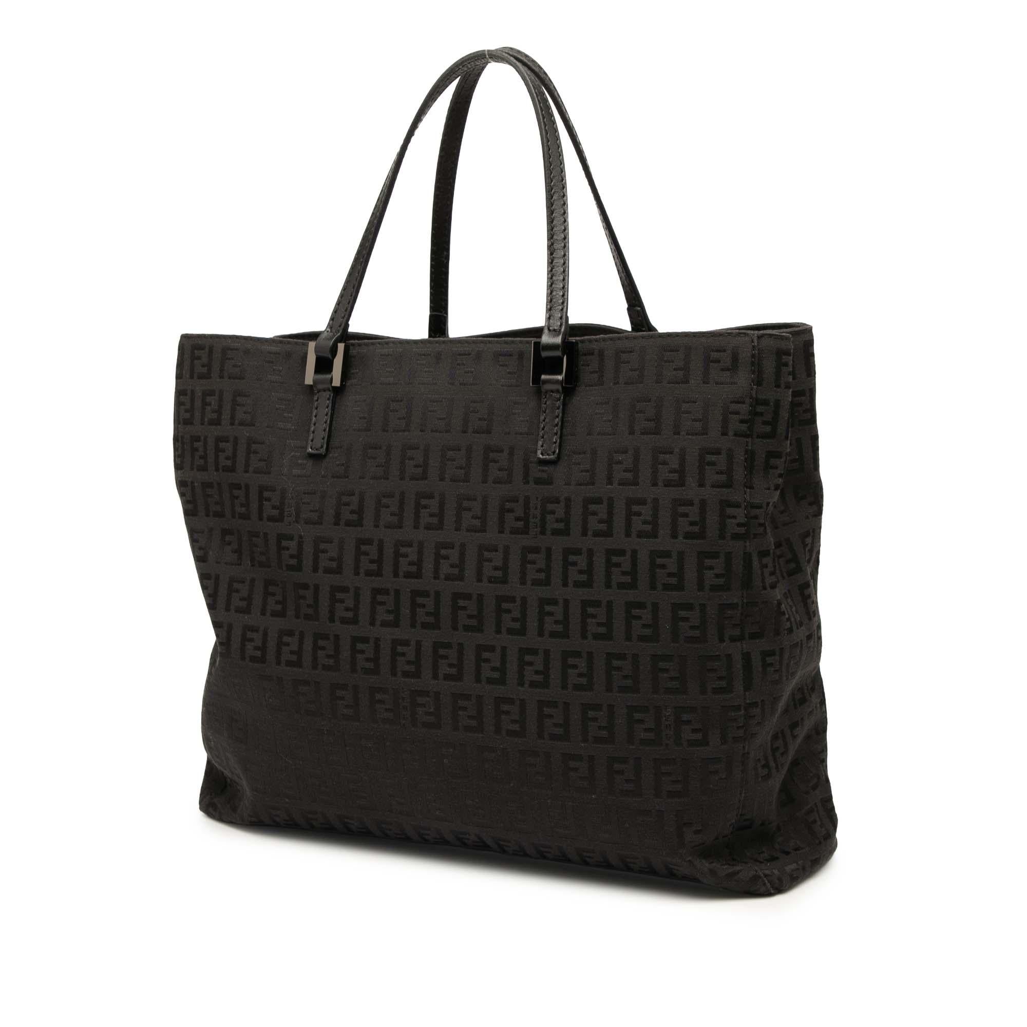 Fendi Zucchino Canvas Tote