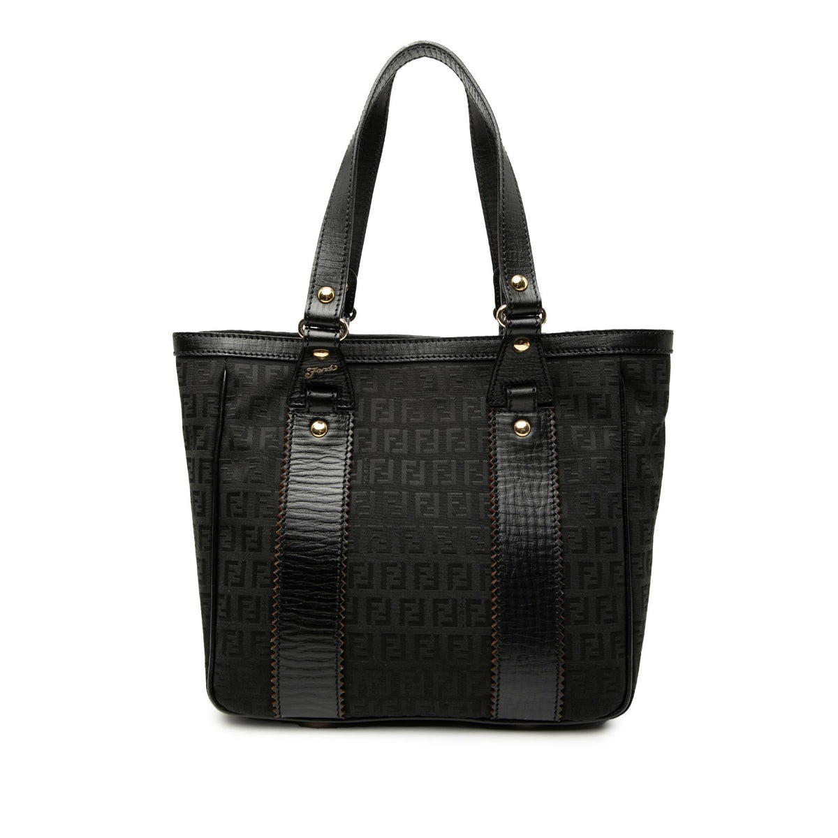 Fendi Zucchino Canvas Tote