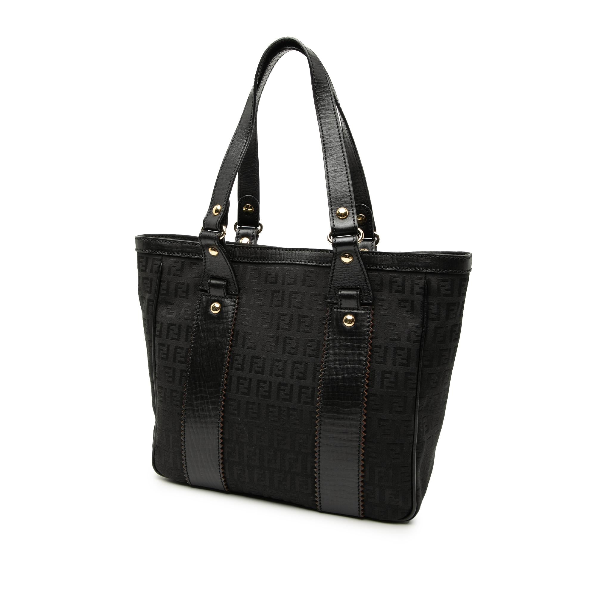 Fendi Zucchino Canvas Tote