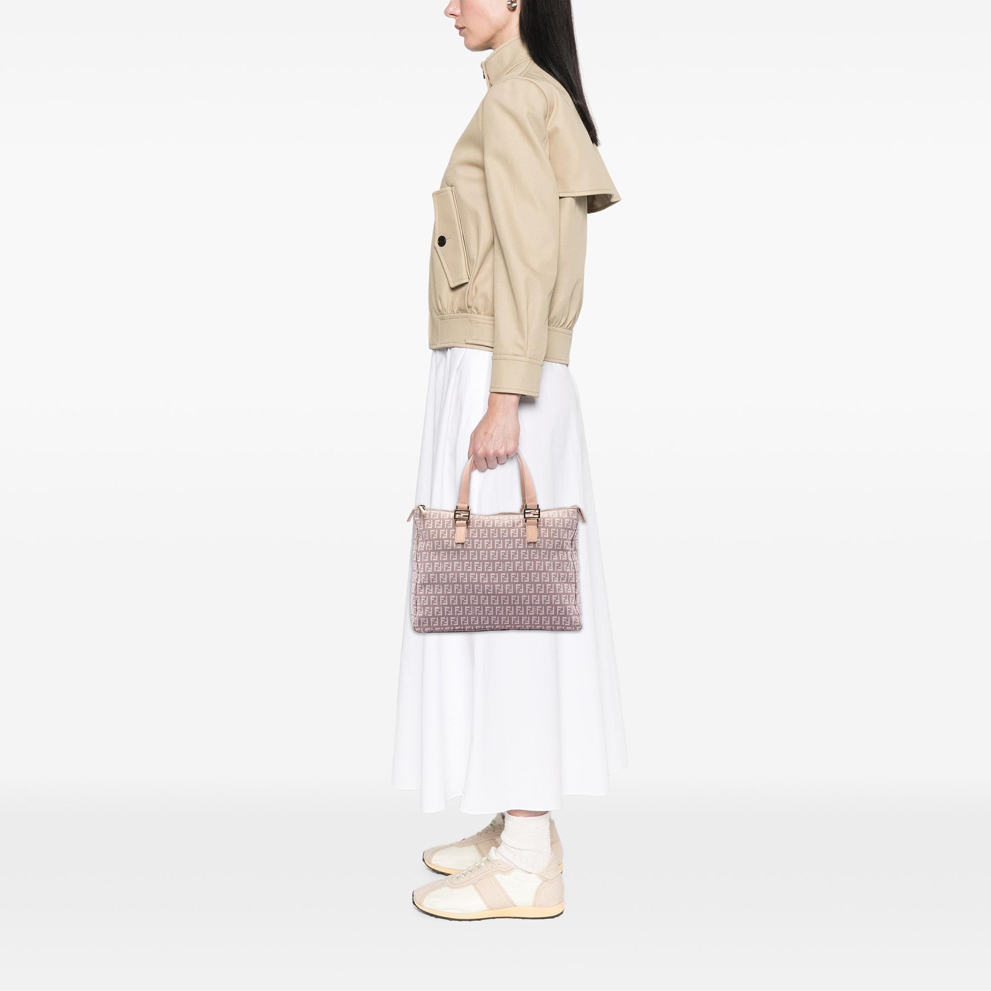 Fendi Zucchino Canvas Tote
