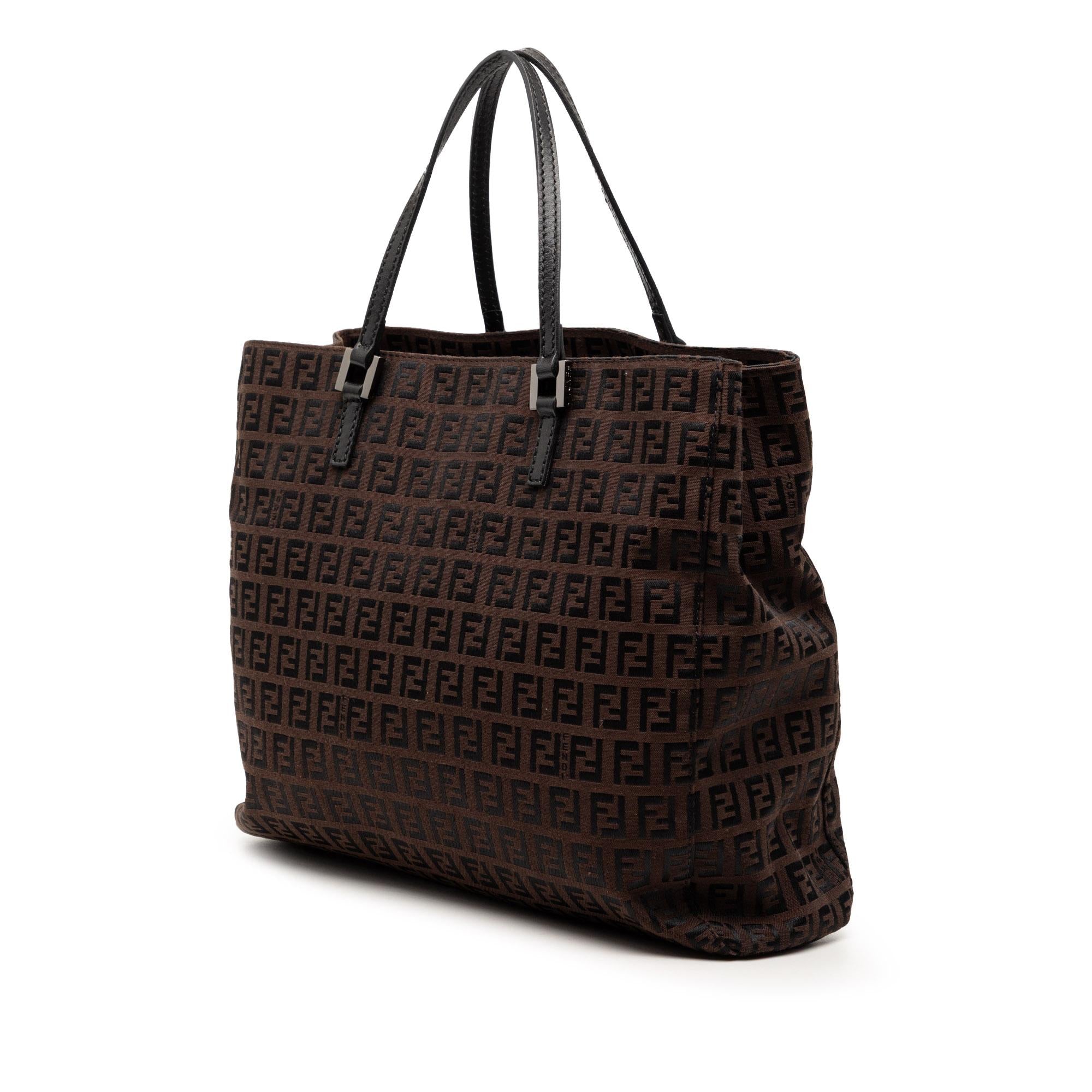 Fendi Zucchino Canvas Tote