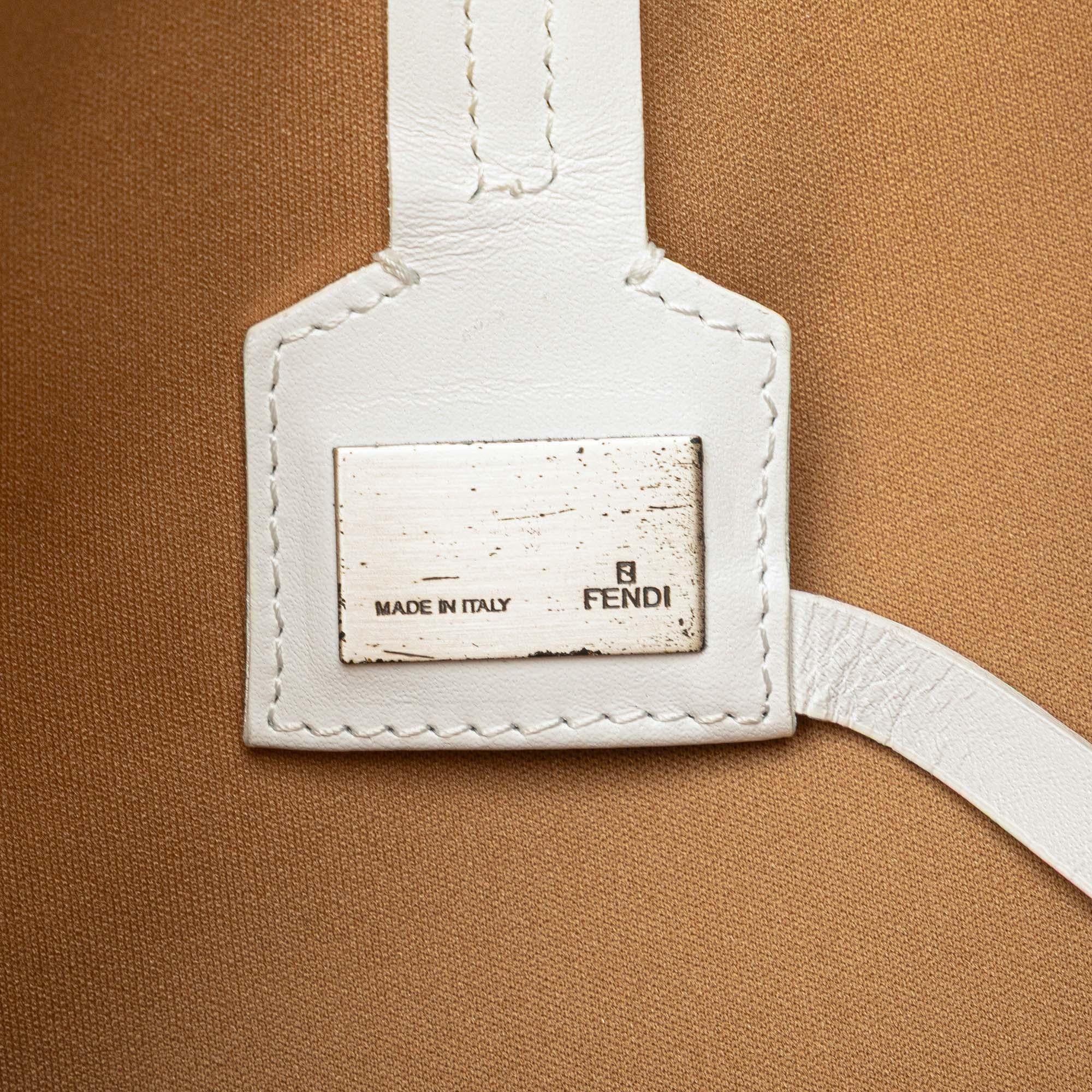 Fendi Zucchino Canvas Tote