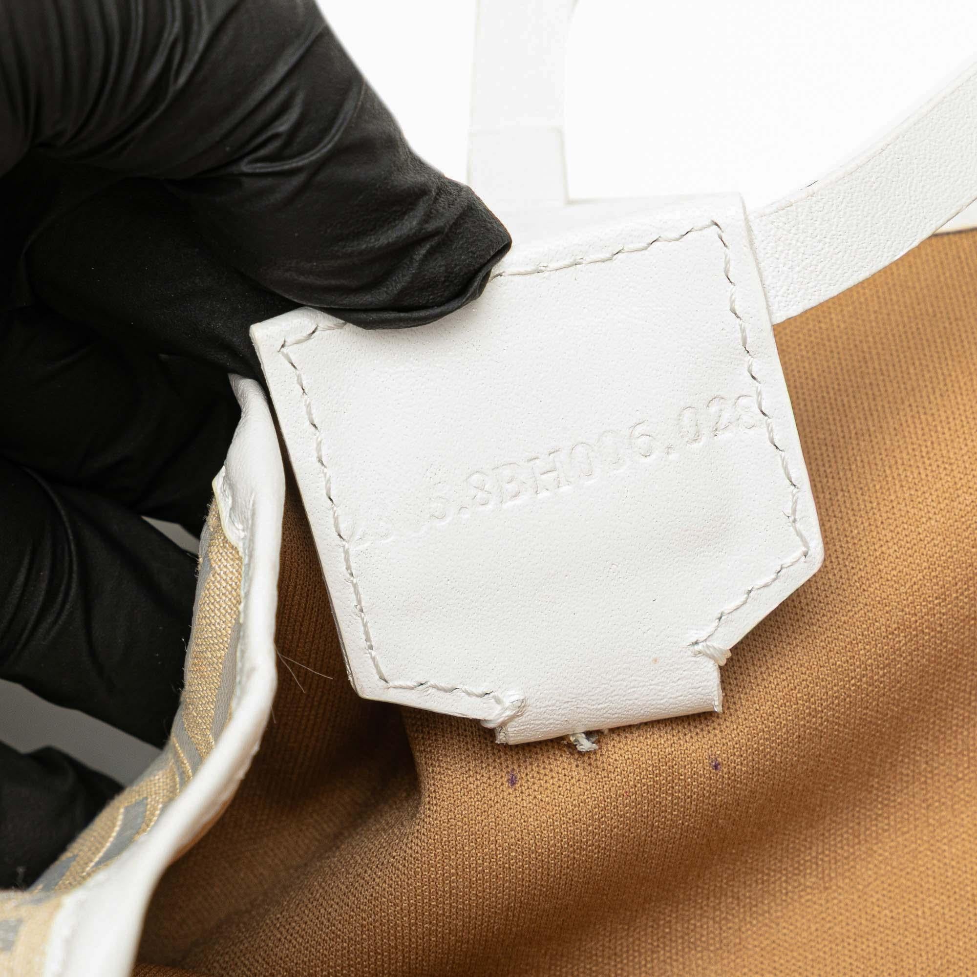 Fendi Zucchino Canvas Tote