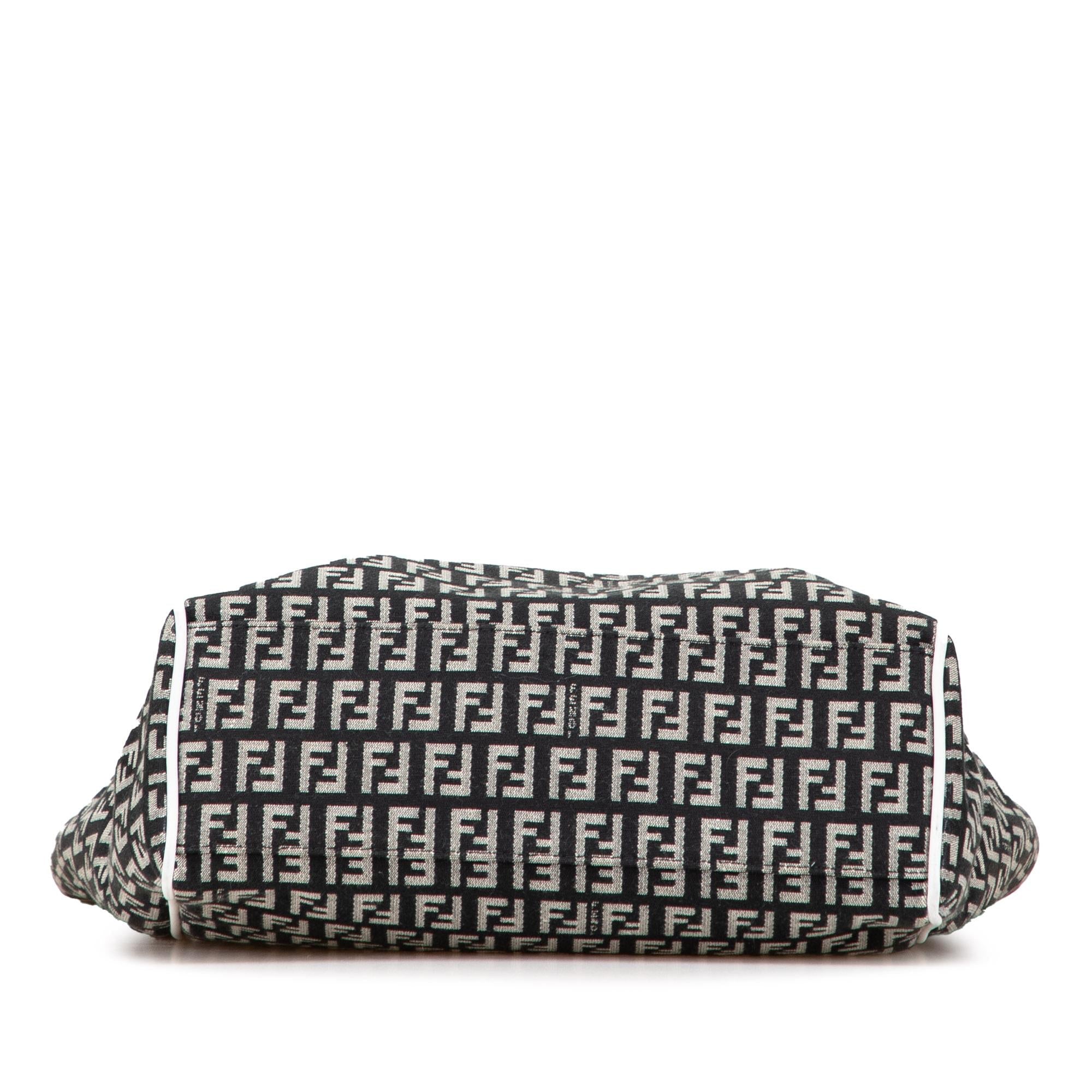 Fendi Zucchino Canvas Tote