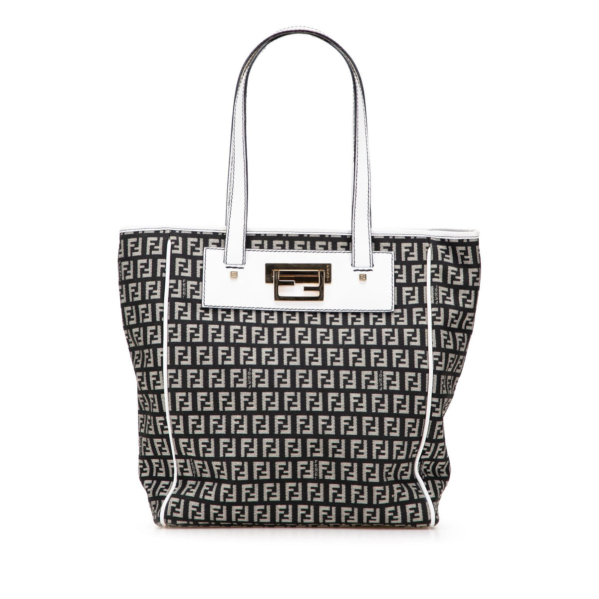 Fendi Zucchino Canvas Tote