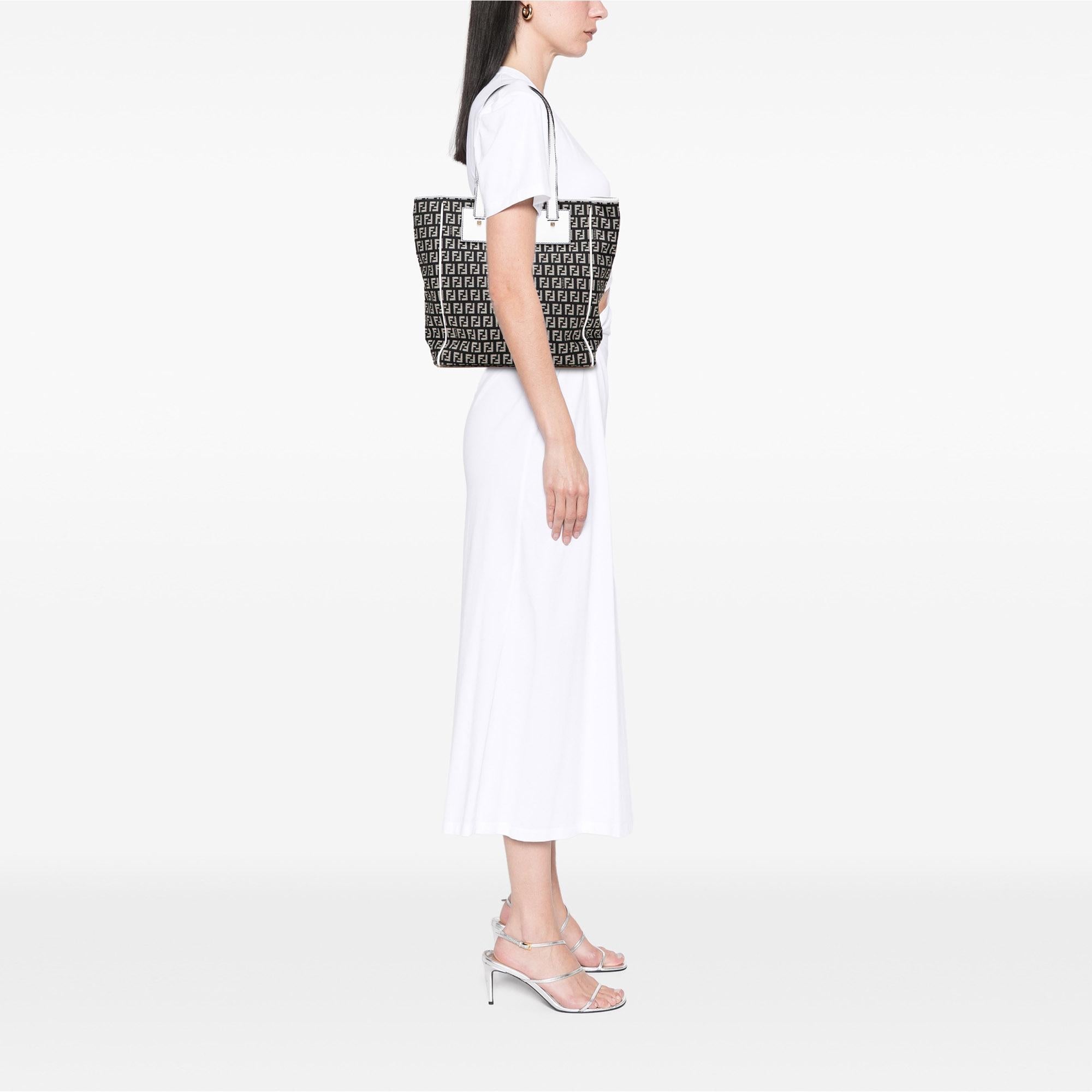 Fendi Zucchino Canvas Tote