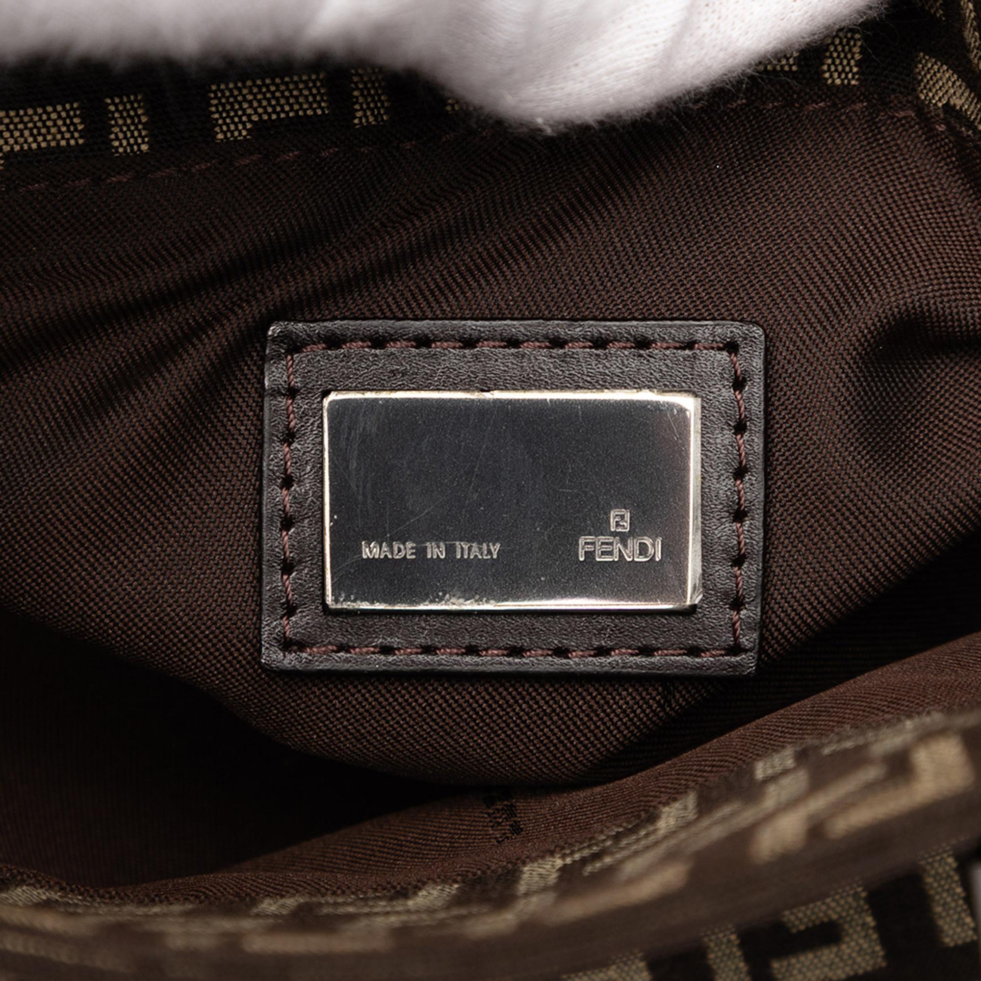 Fendi Zucchino Canvas Tote