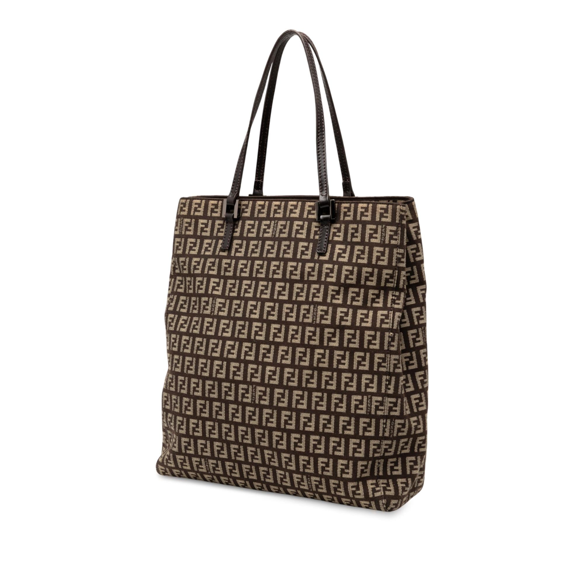 Fendi Zucchino Canvas Tote