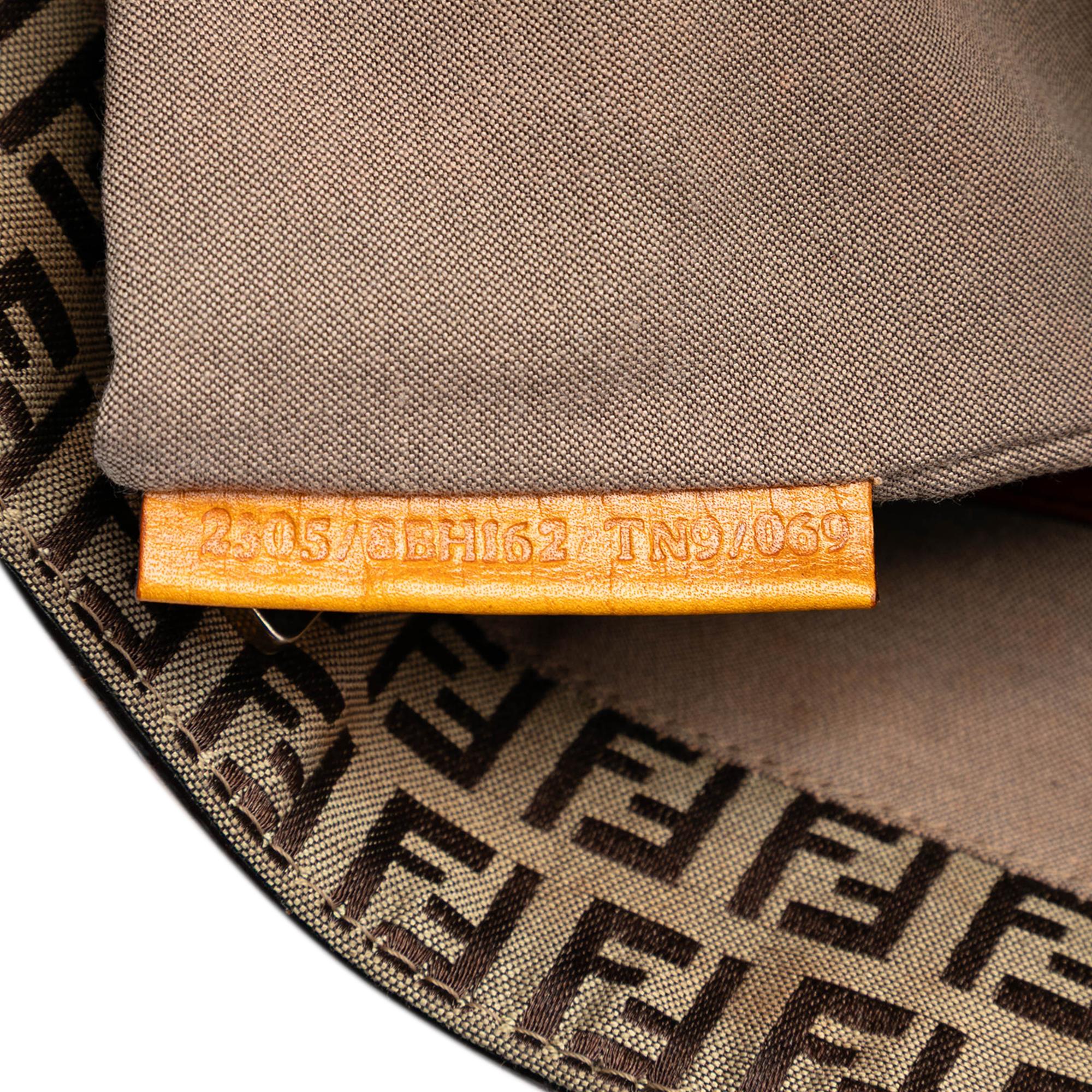 Fendi Zucchino Canvas Tote
