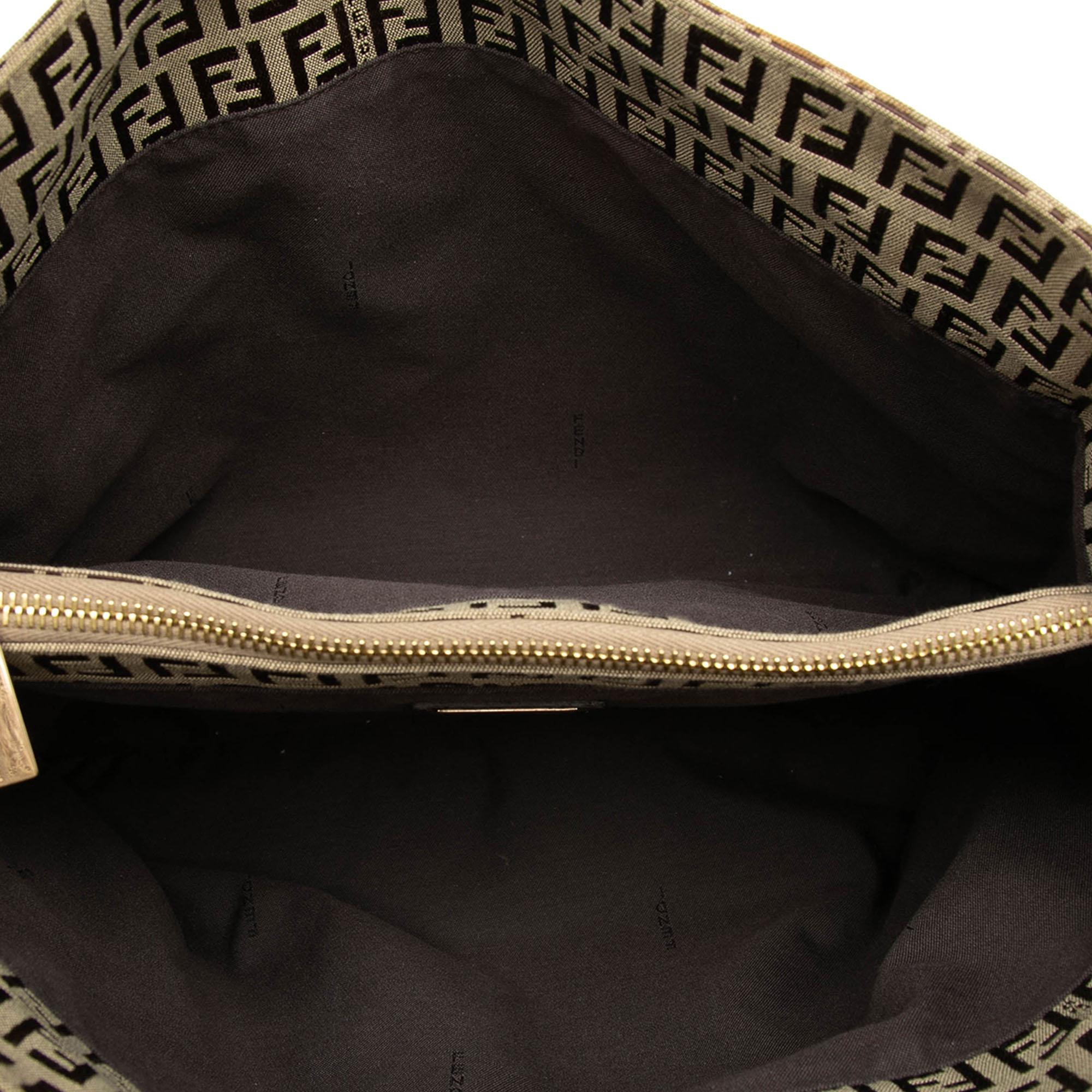 Fendi Zucchino Canvas Tote