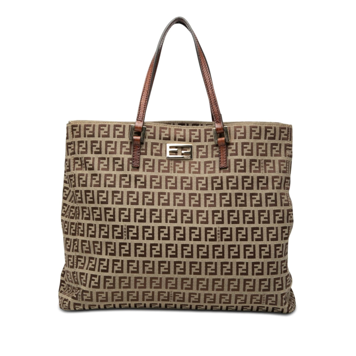 Fendi Zucchino Canvas Tote