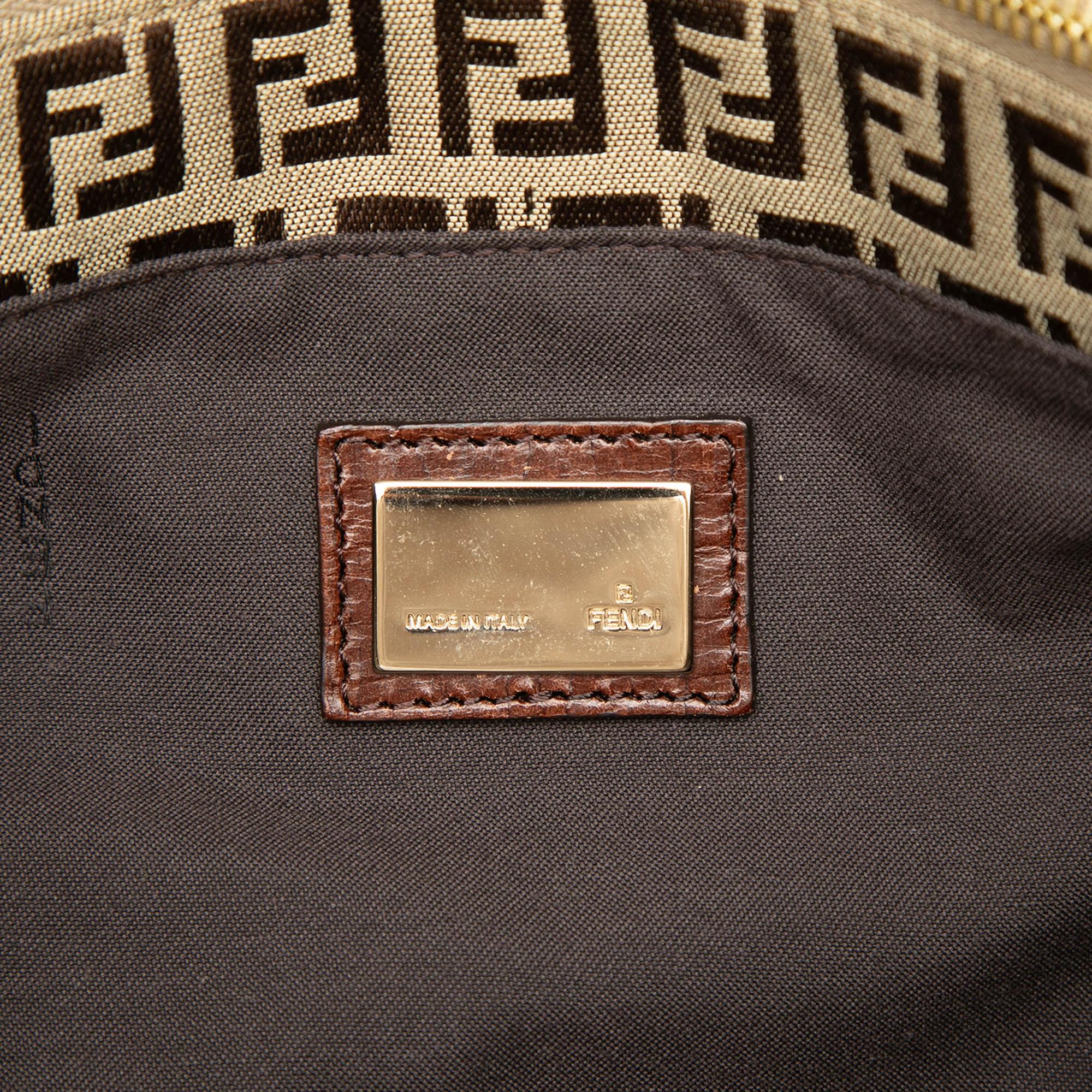 Fendi Zucchino Canvas Tote