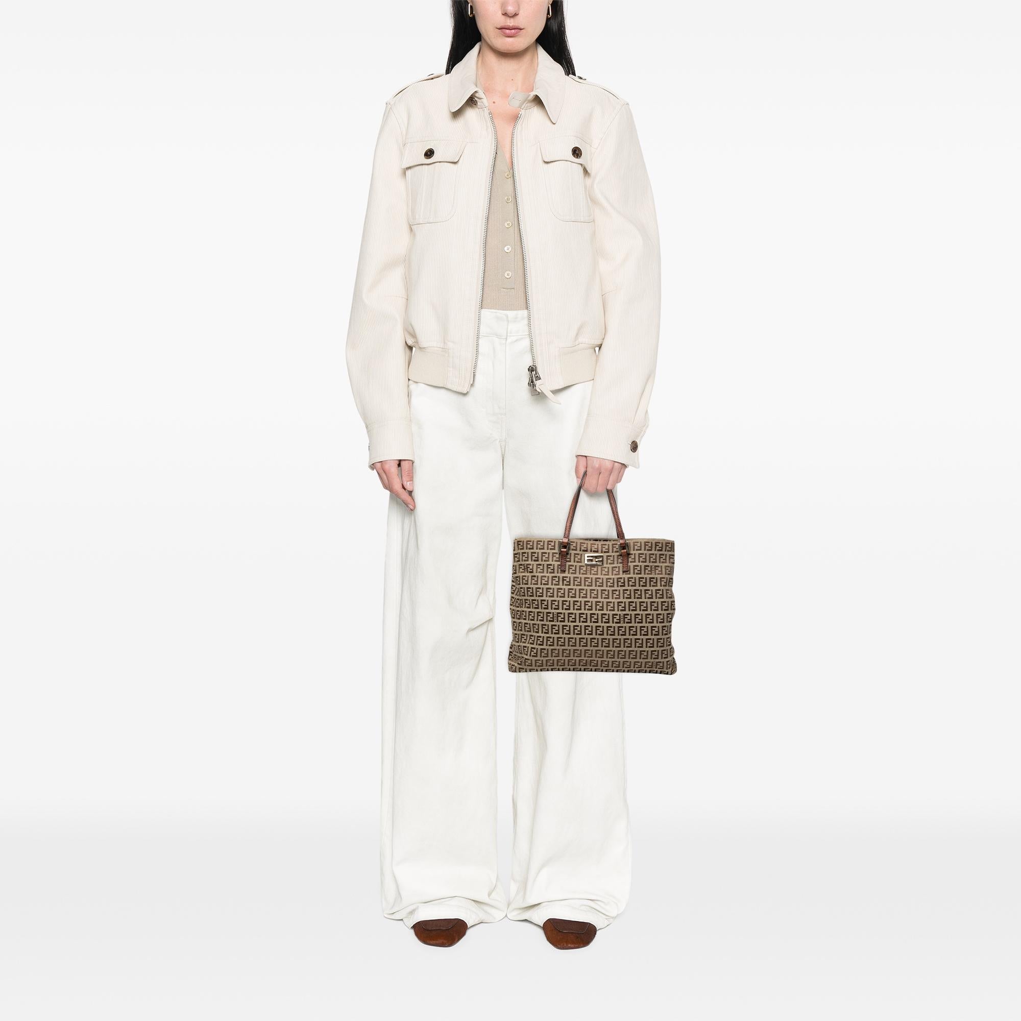 Fendi Zucchino Canvas Tote