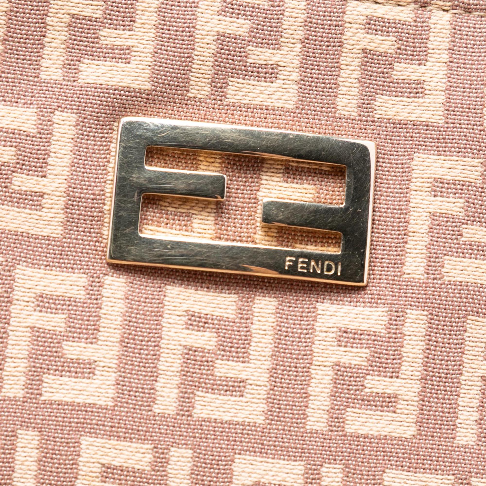 Fendi Zucchino Canvas Tote