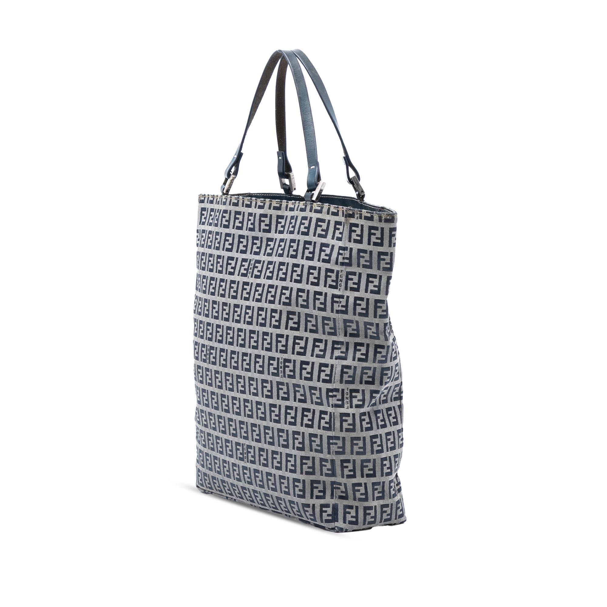 Fendi Zucchino Canvas Tote