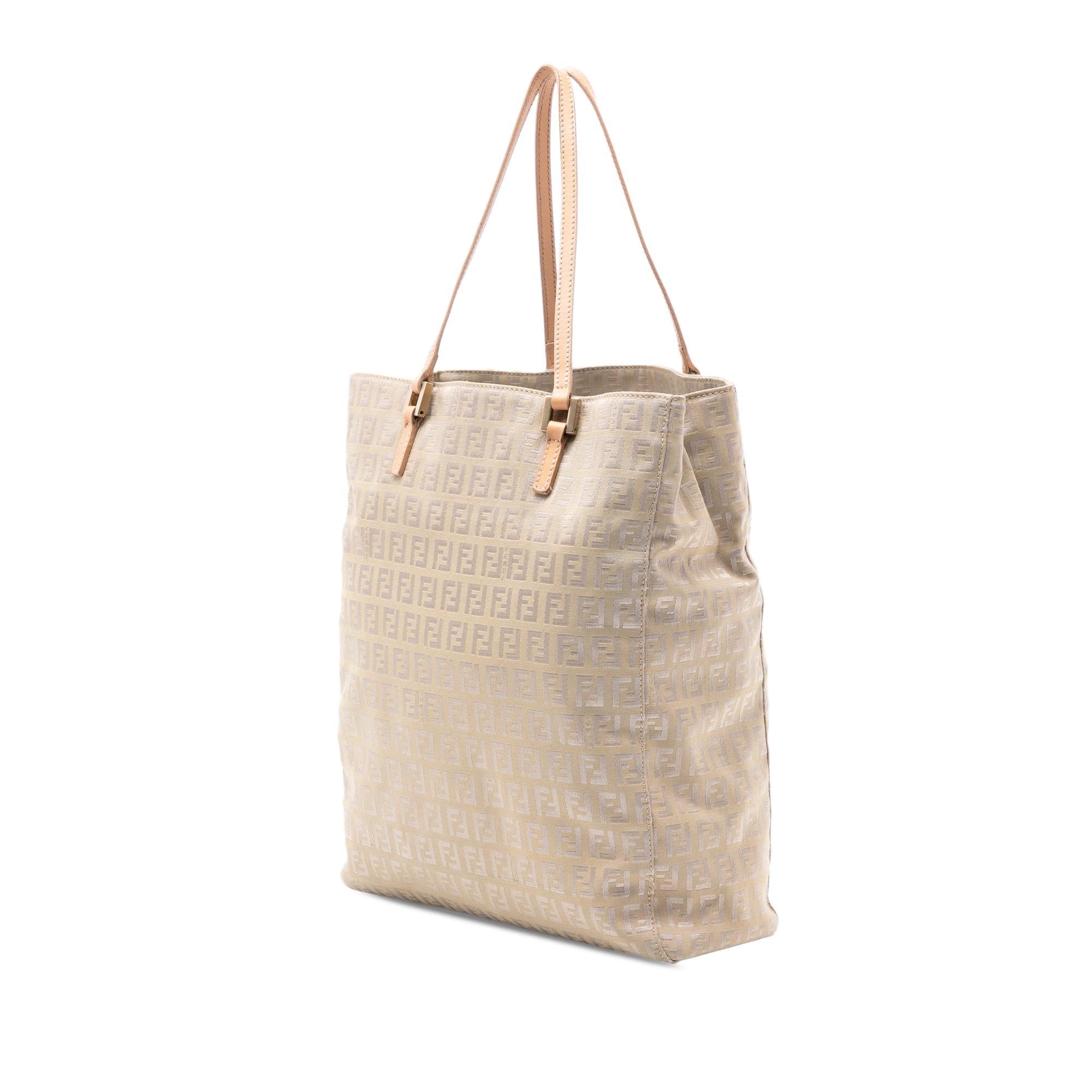 Fendi Zucchino Canvas Tote