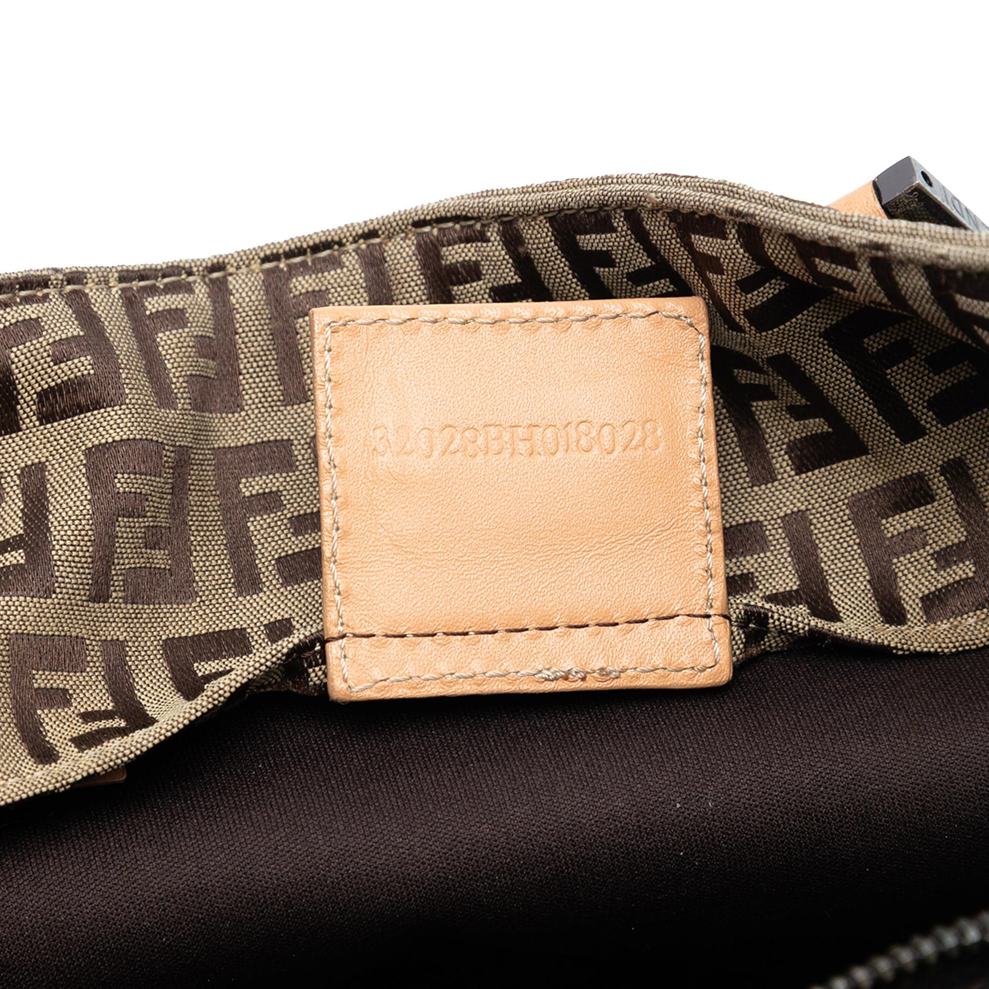 Fendi Zucchino Canvas Tote