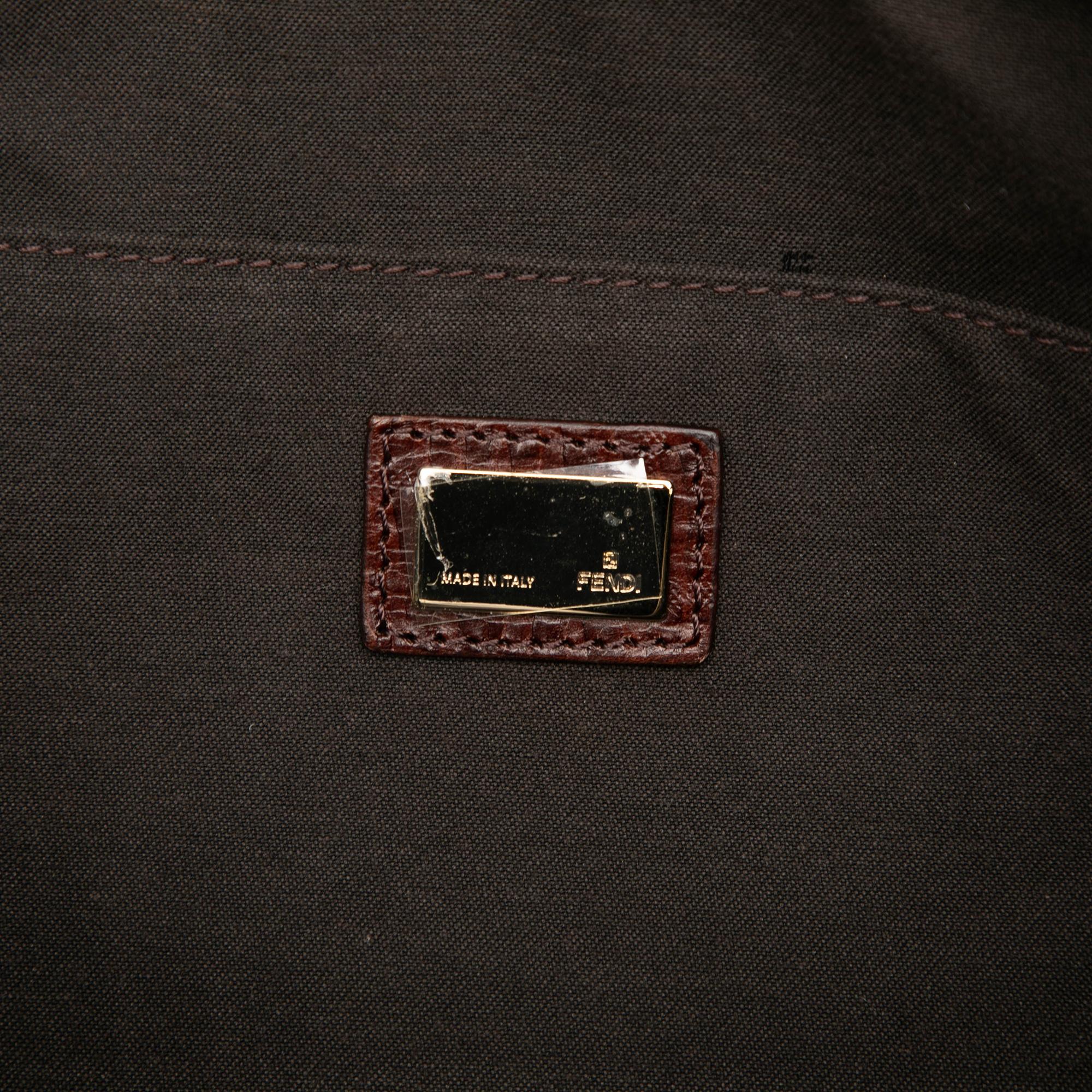 Fendi Zucchino Canvas Tote